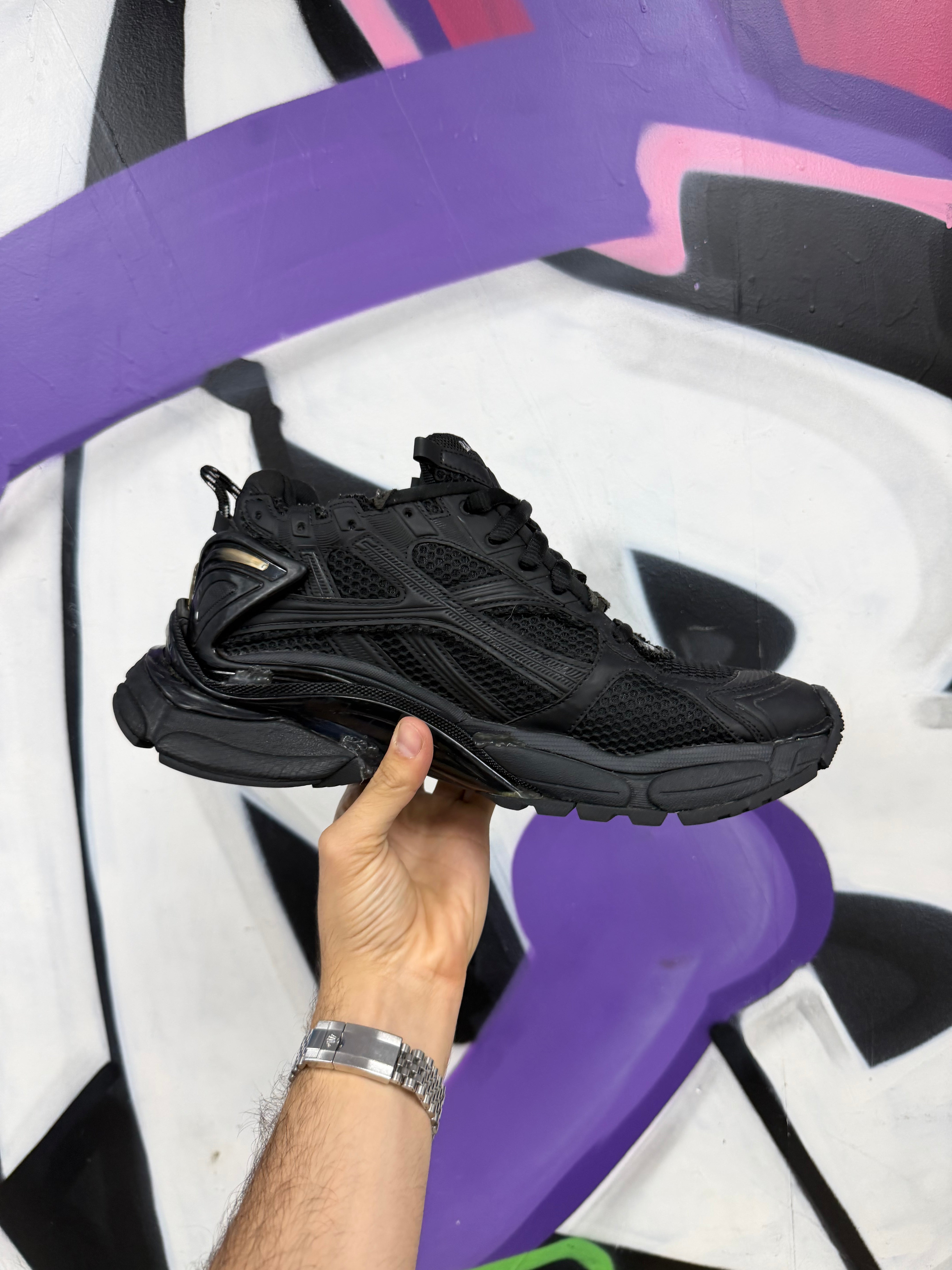 Balenciaga Triple Black Runner Sneakers