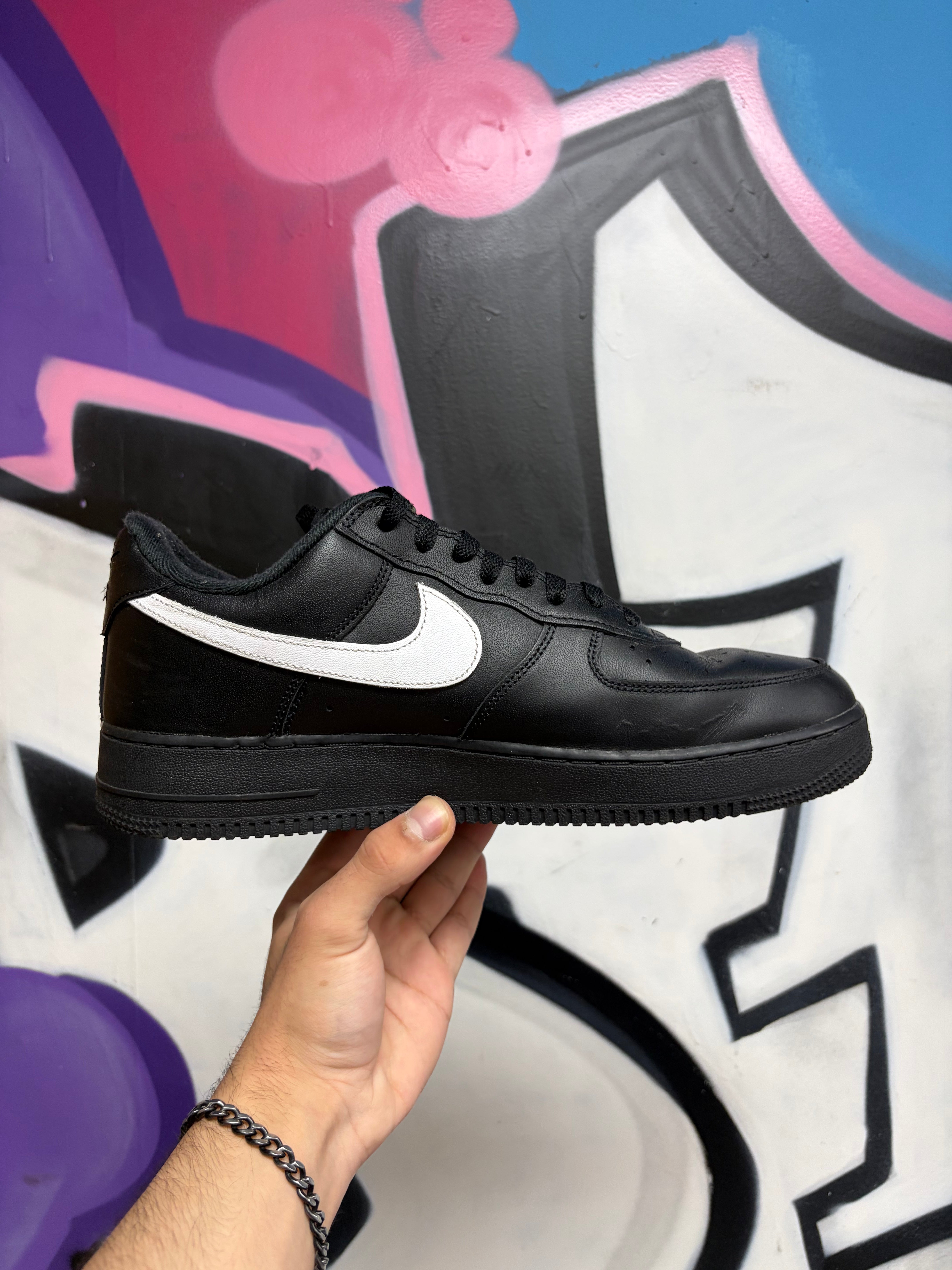 Nike Black White AF1 Sneakers