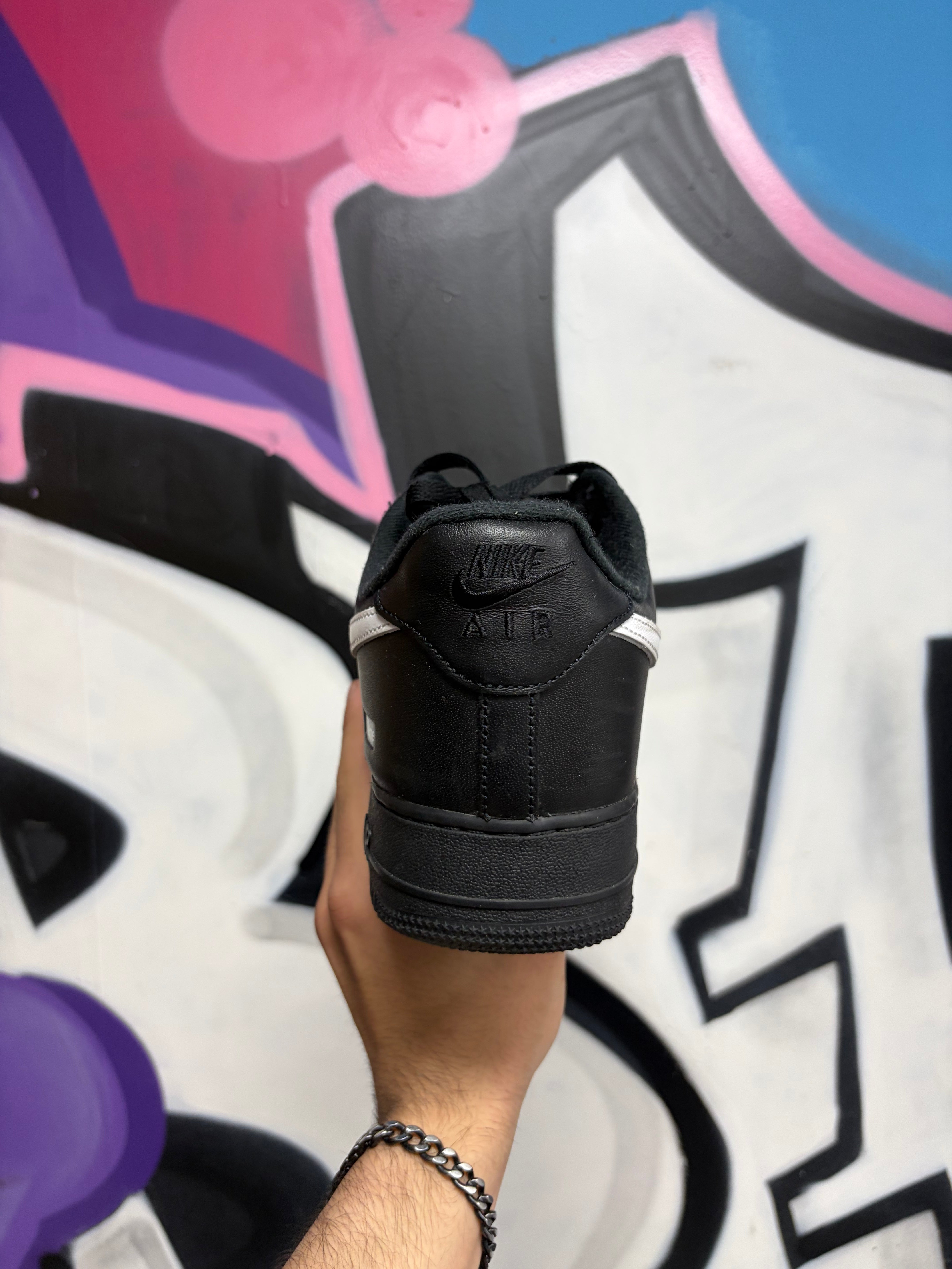 Nike Black White AF1 Sneakers
