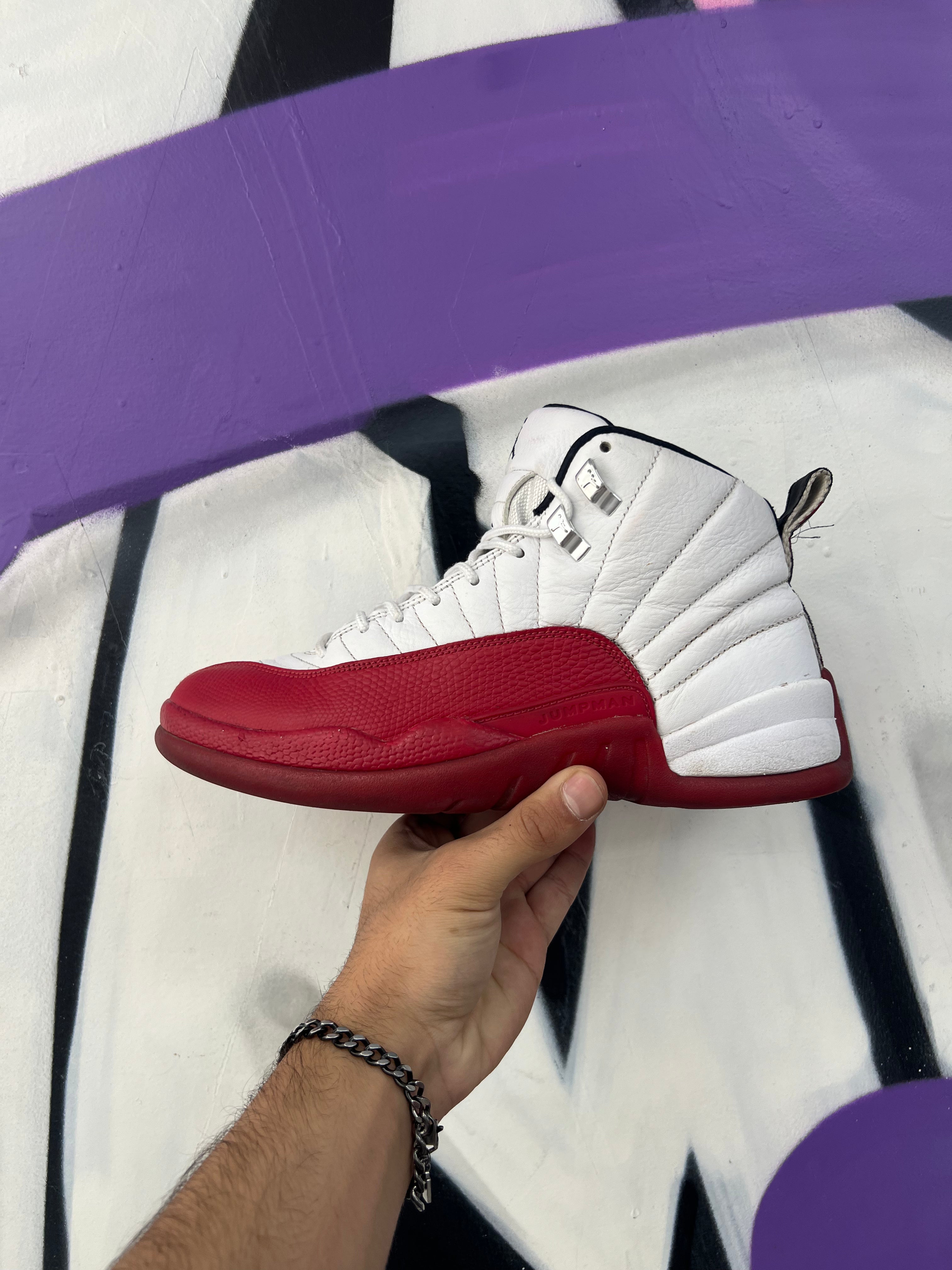 Jordan 12 Cherry Sneakers ( No Insoles)