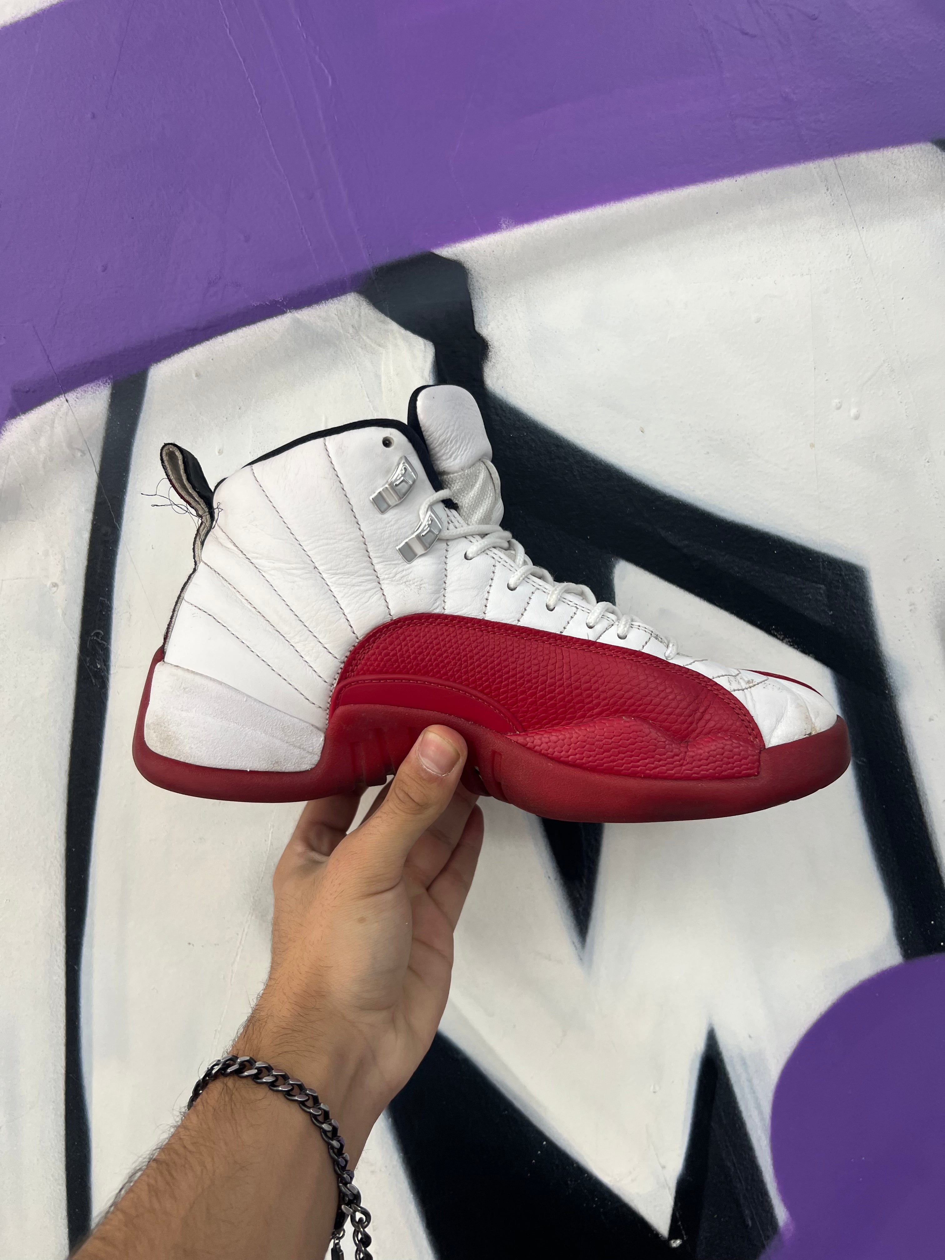 Jordan 12 Cherry Sneakers ( No Insoles)