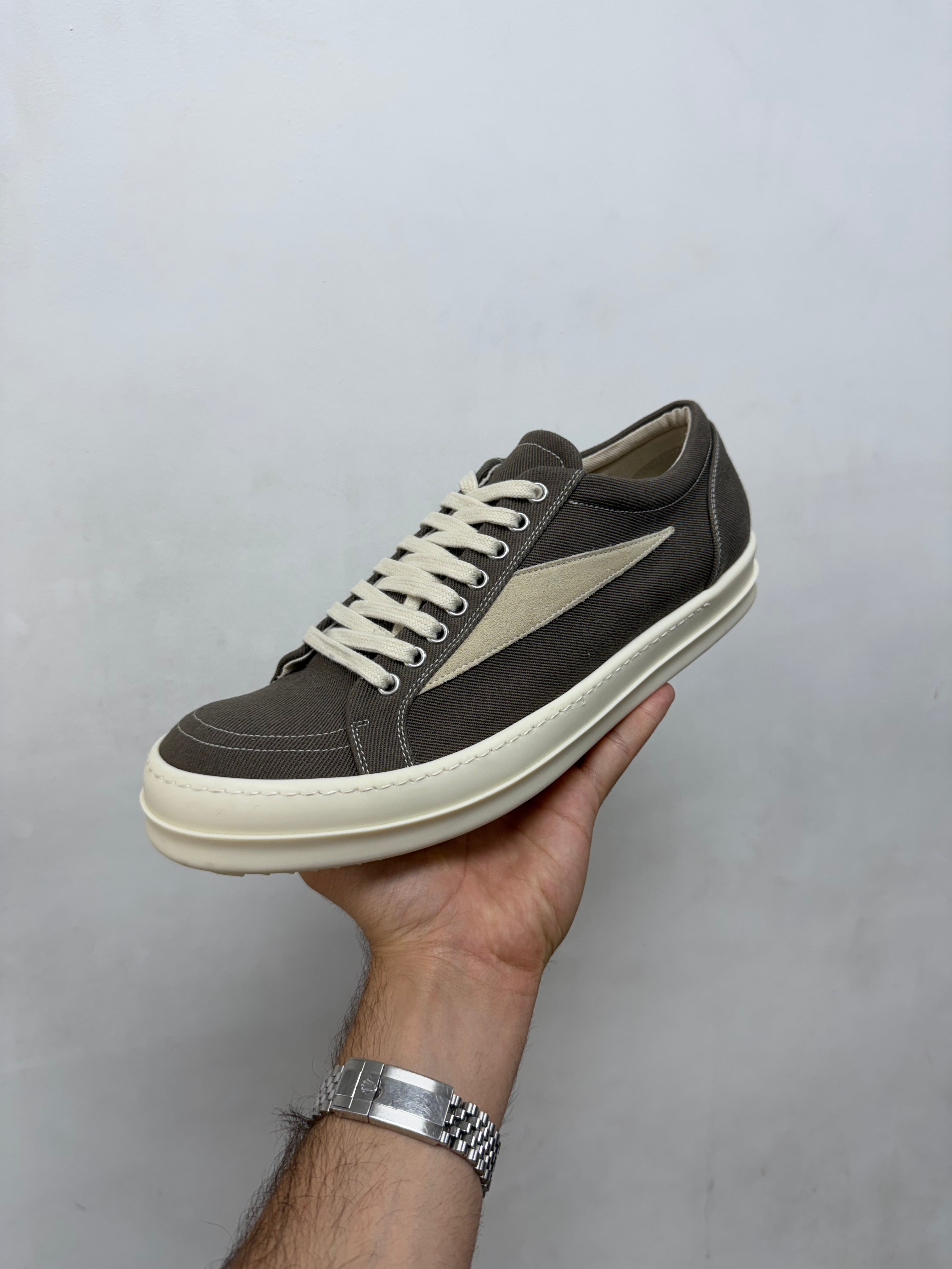 Rick Owens Dust & Milk Vintage Low Sneakers