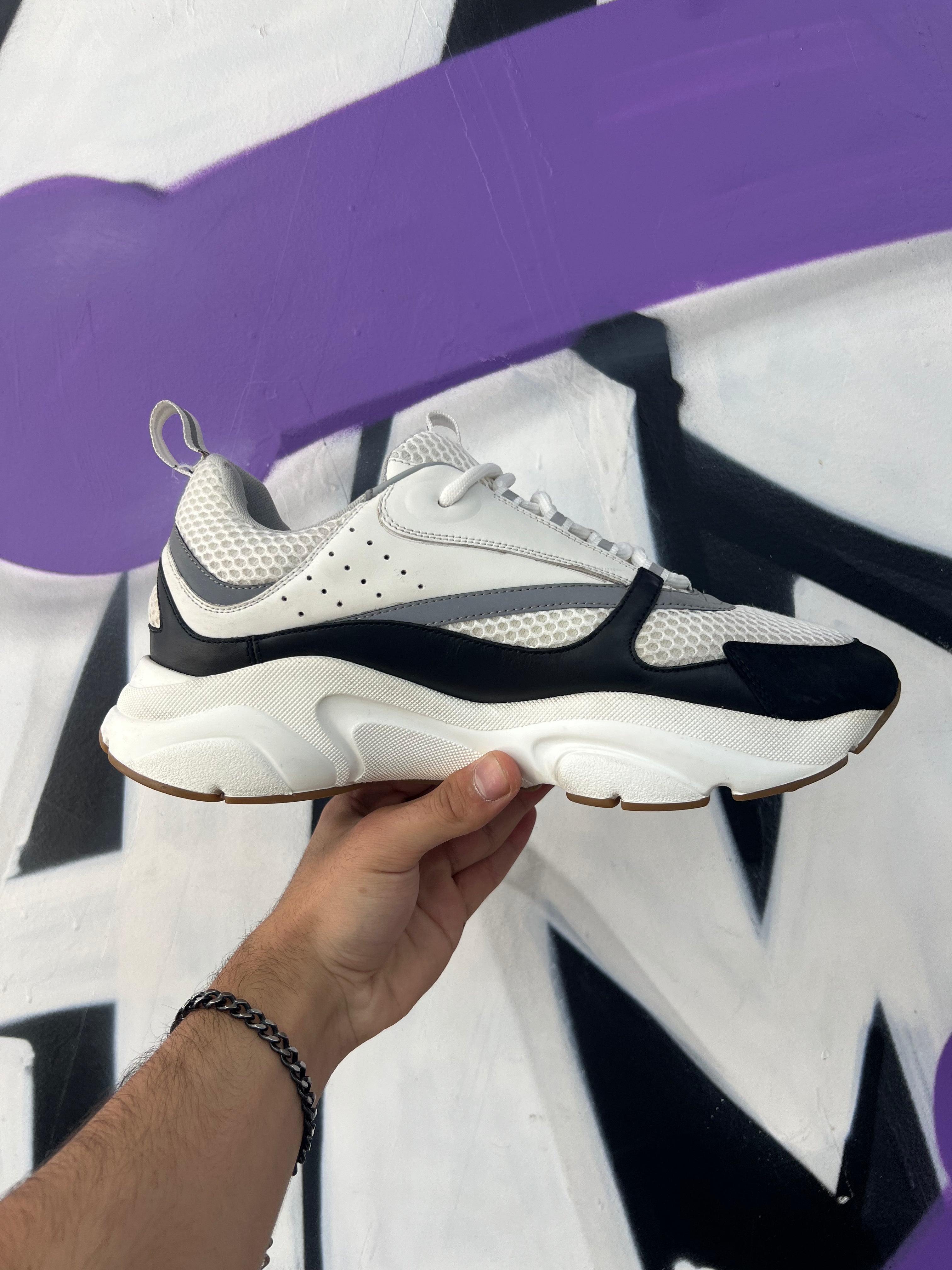 Dior White Black Gum B22 Sneakers