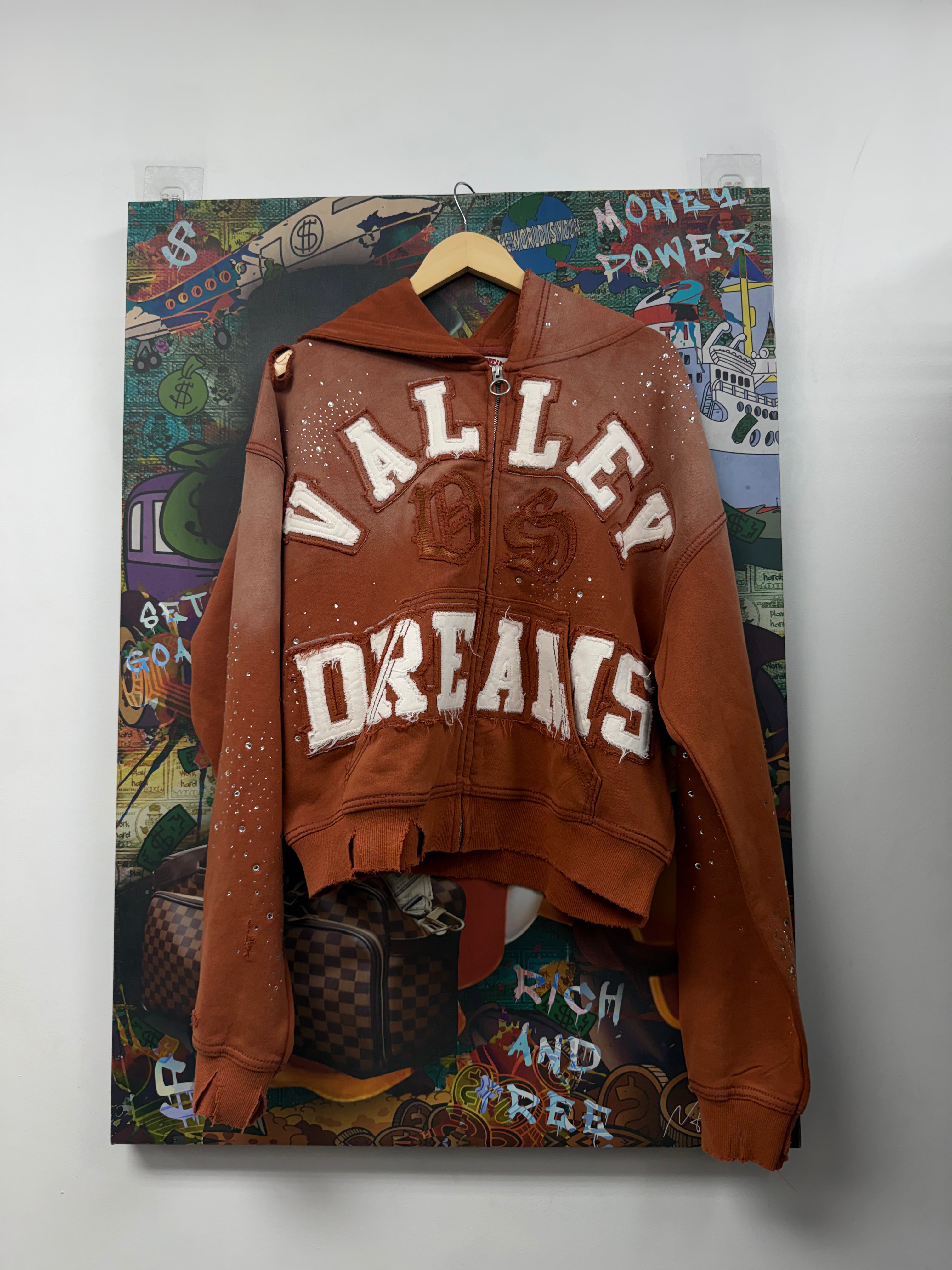 Vale Rust Classico Zip Up