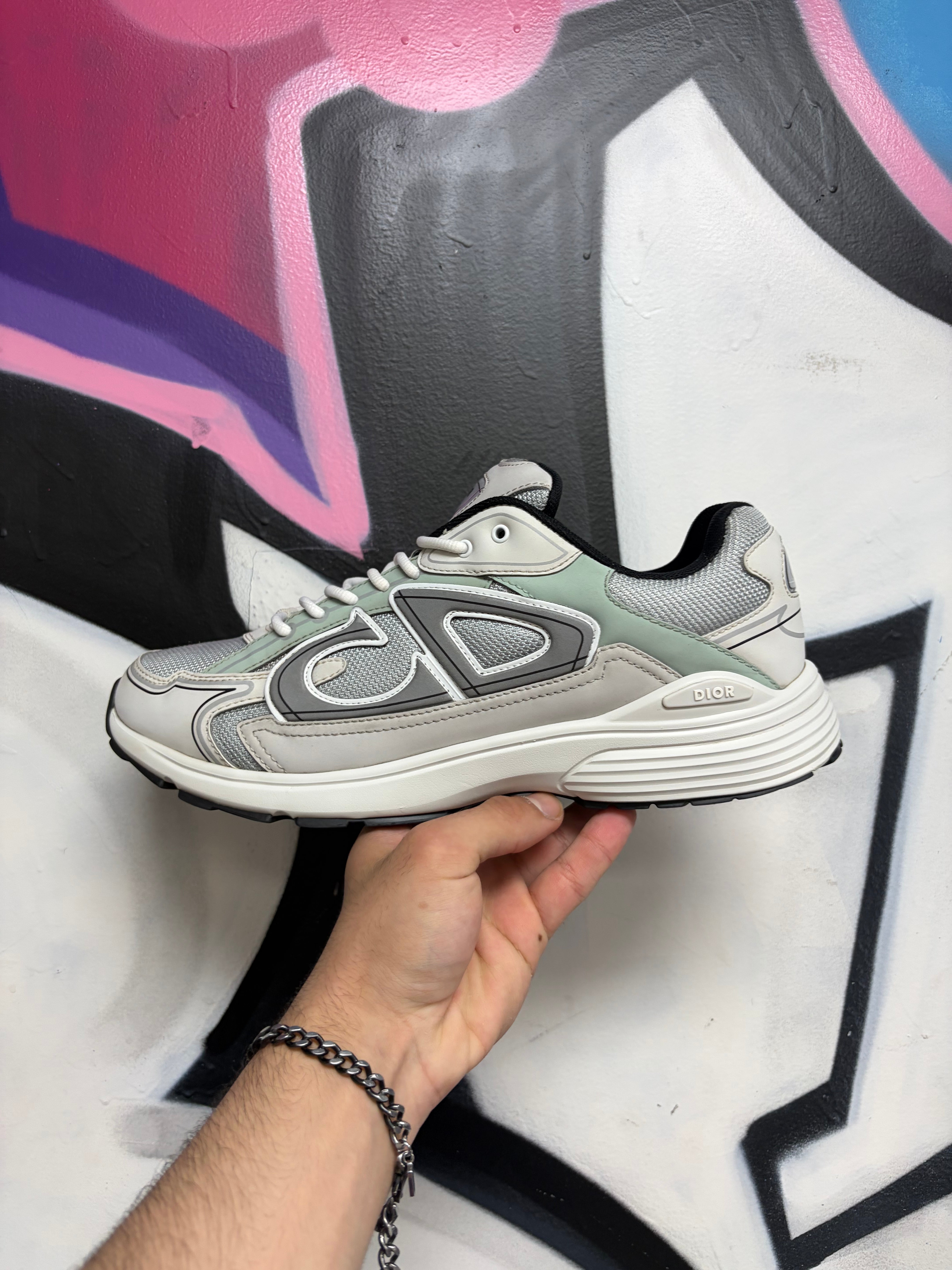 Dior White Mint B30 Sneakers