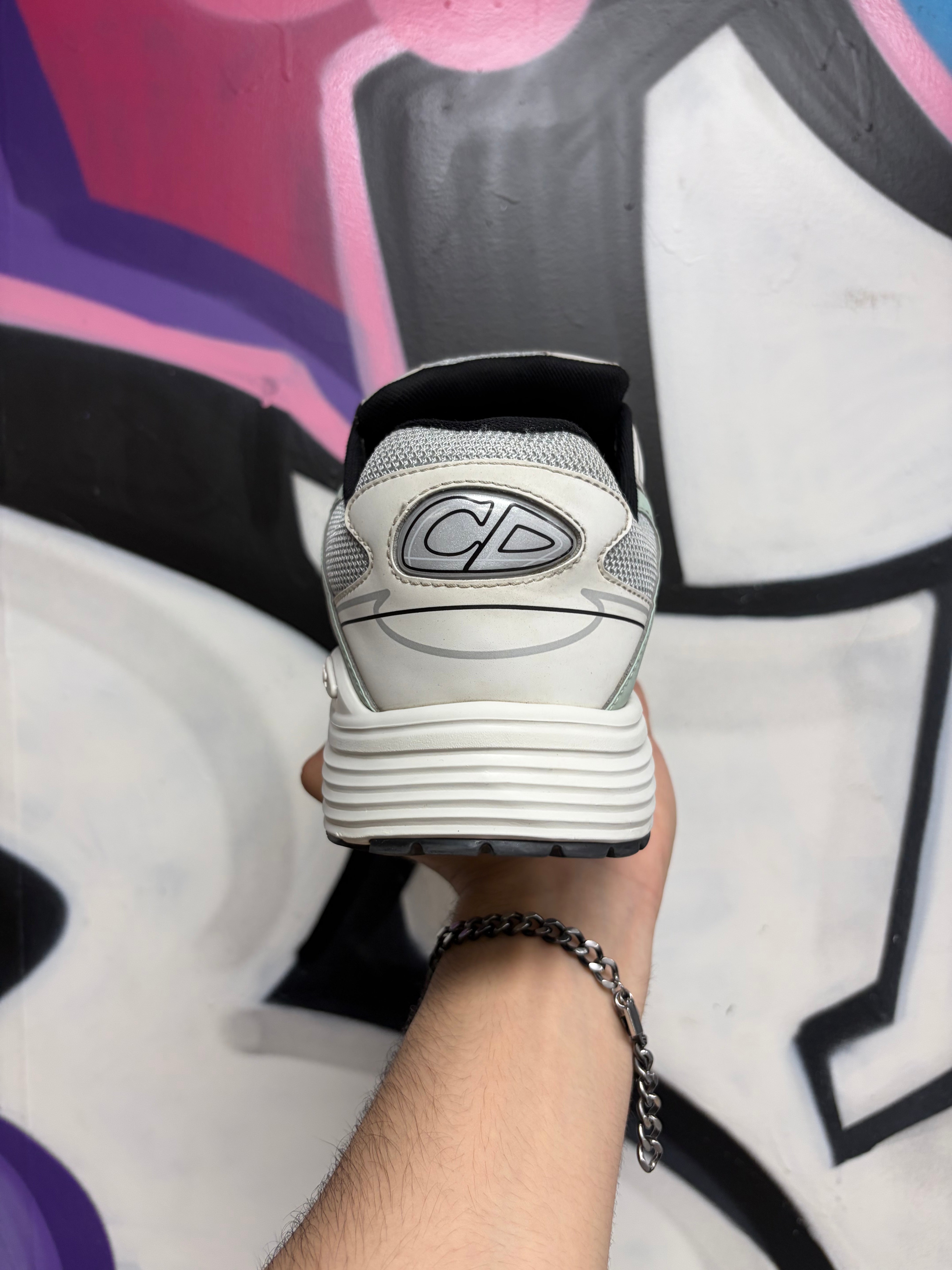 Dior White Mint B30 Sneakers
