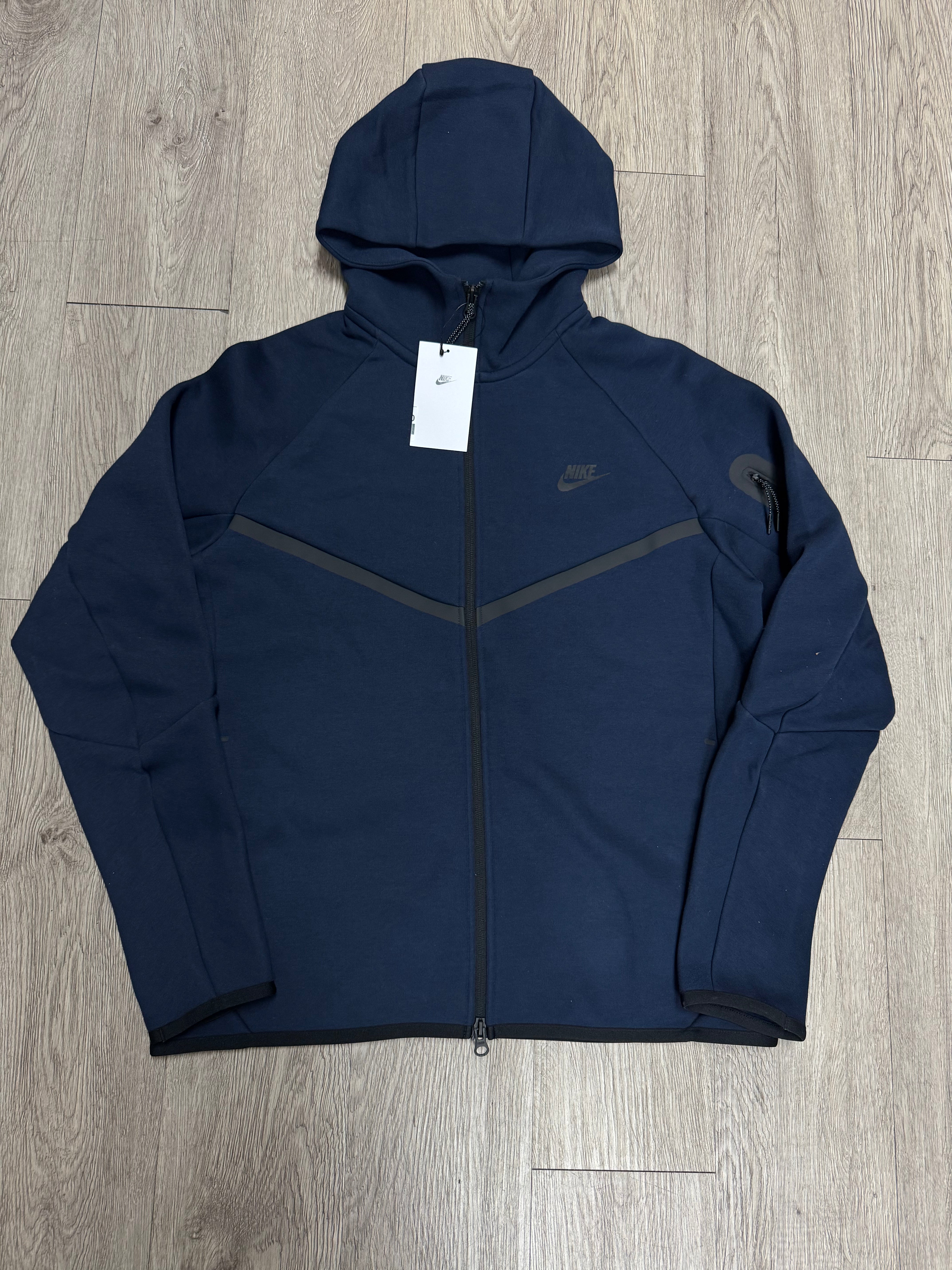 Nike Navy Tech Zip Up