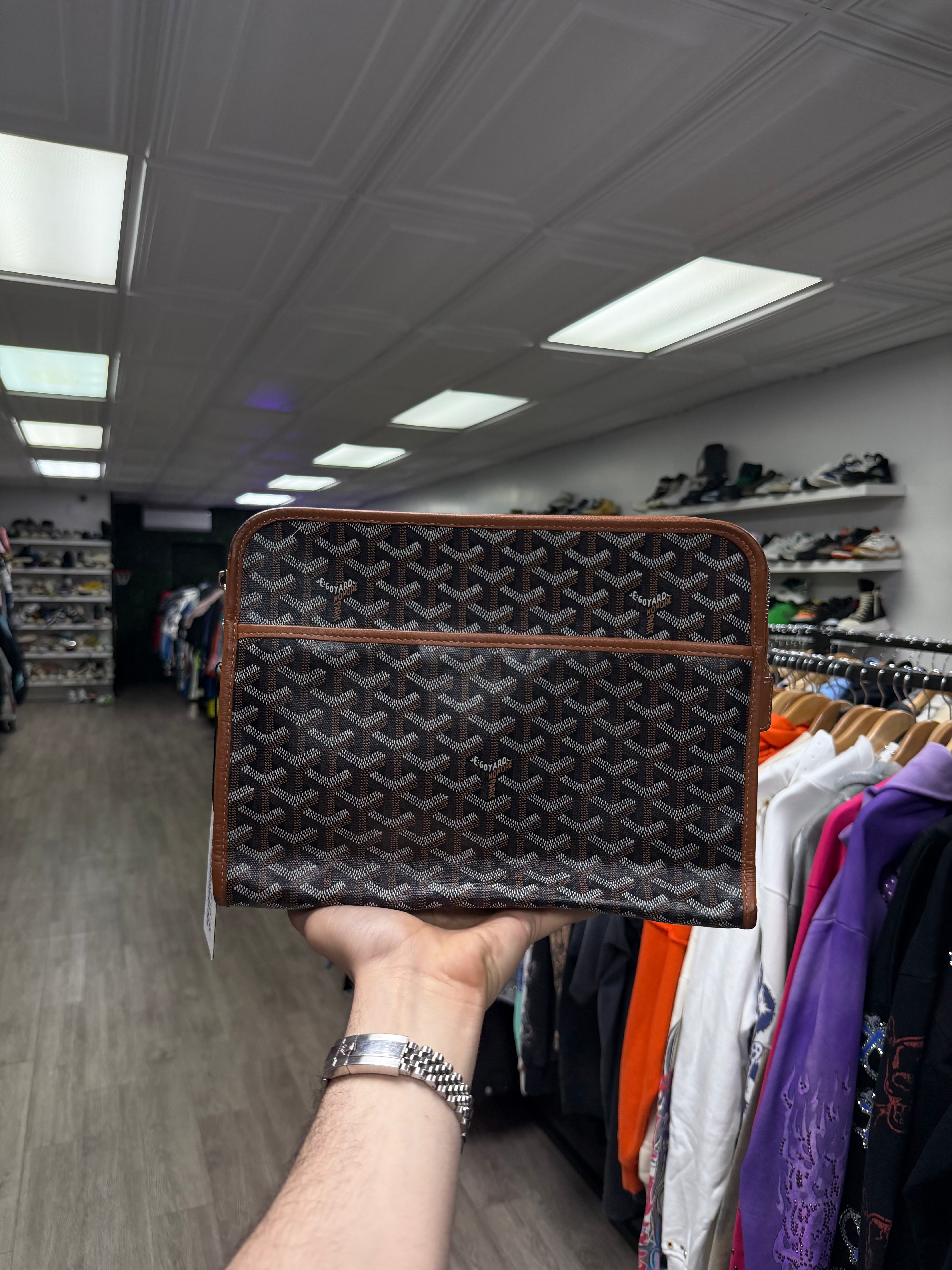 Goyard Brown Jouvence Bag