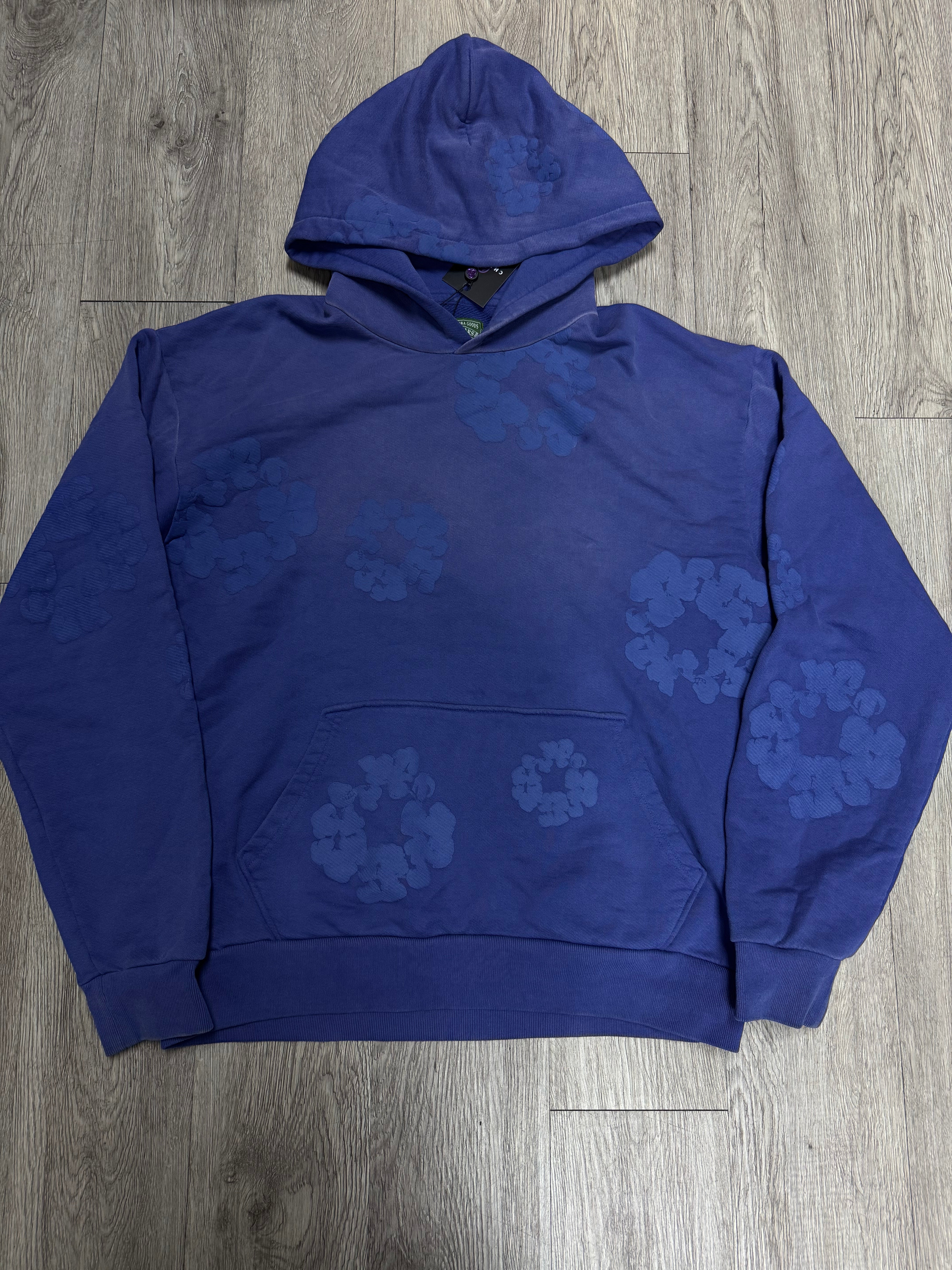 Denim Tears Washed Blue Hoodie