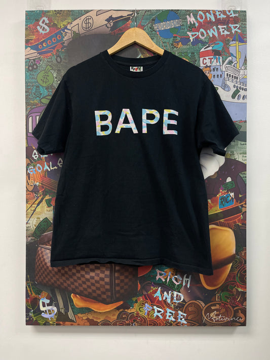 BAPE Logo Cotton Candy Tee