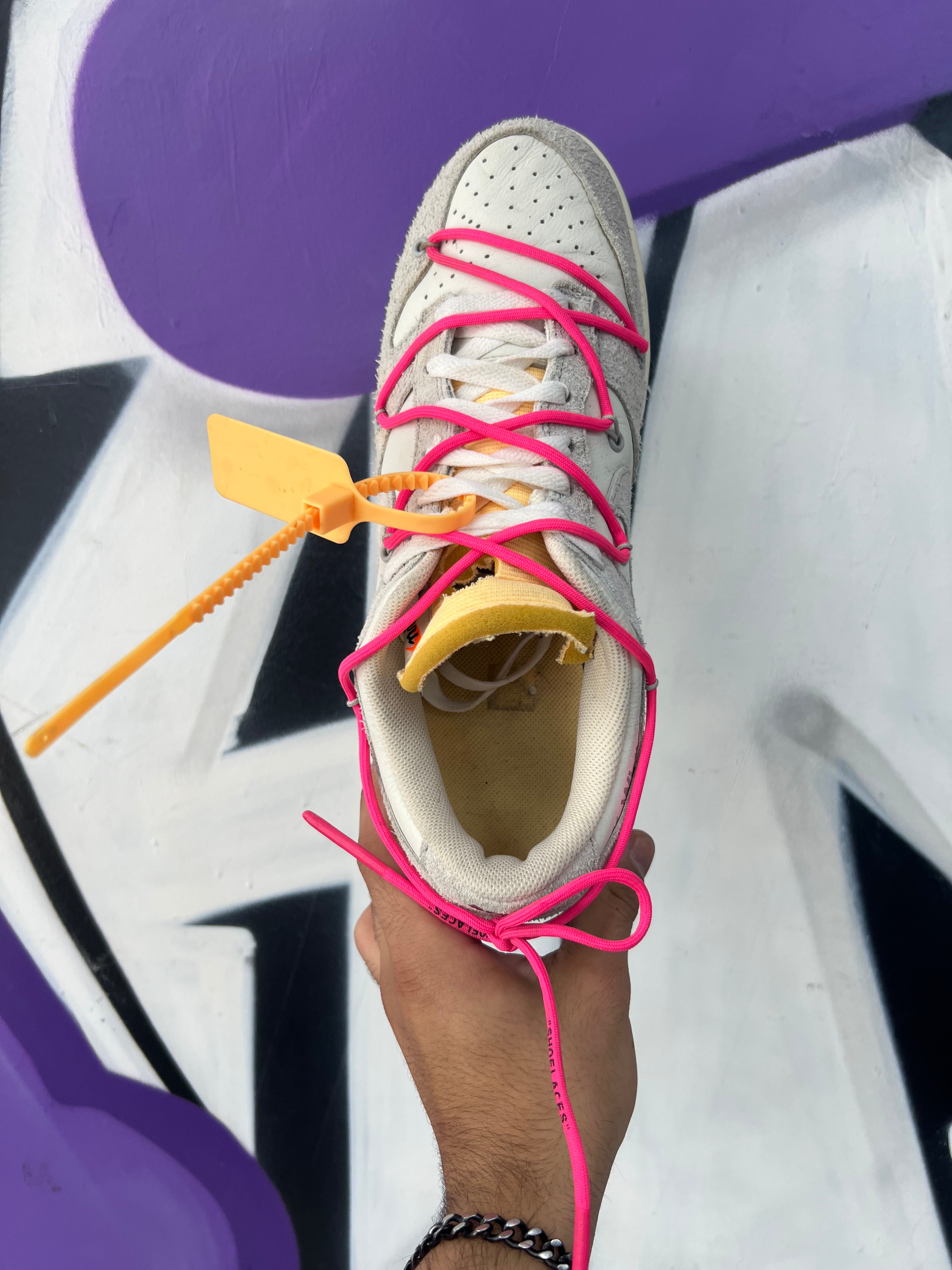 Nike Off White Dunk Low Lot 17 Sneakers