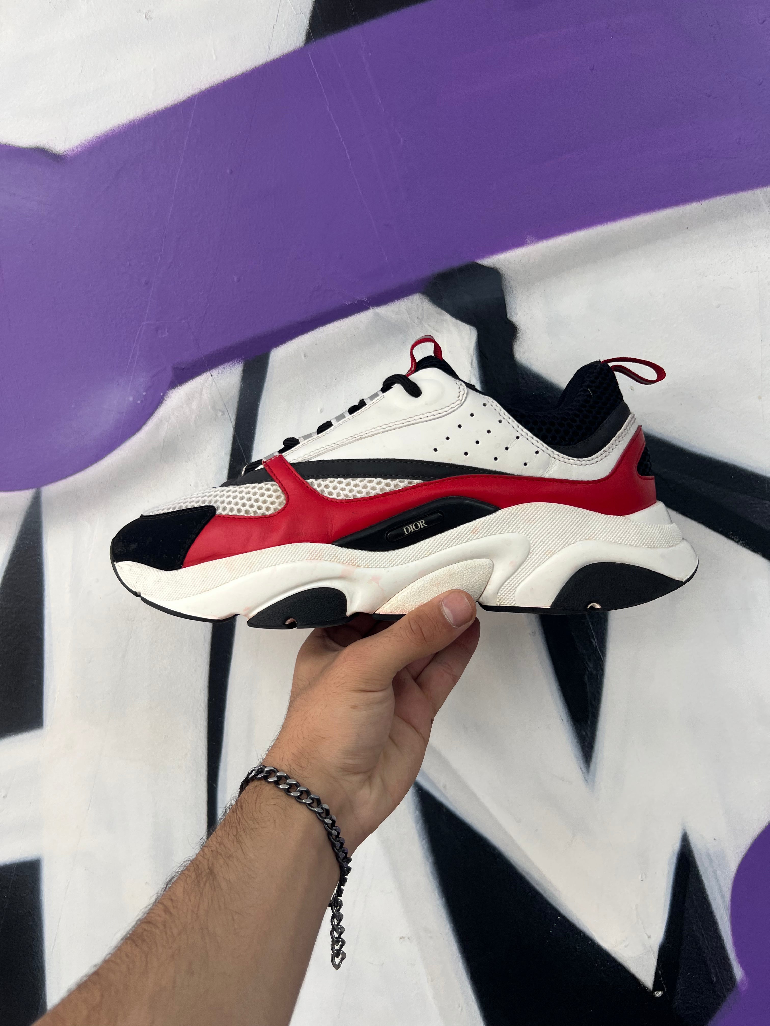 Dior Red White B22 Sneakers