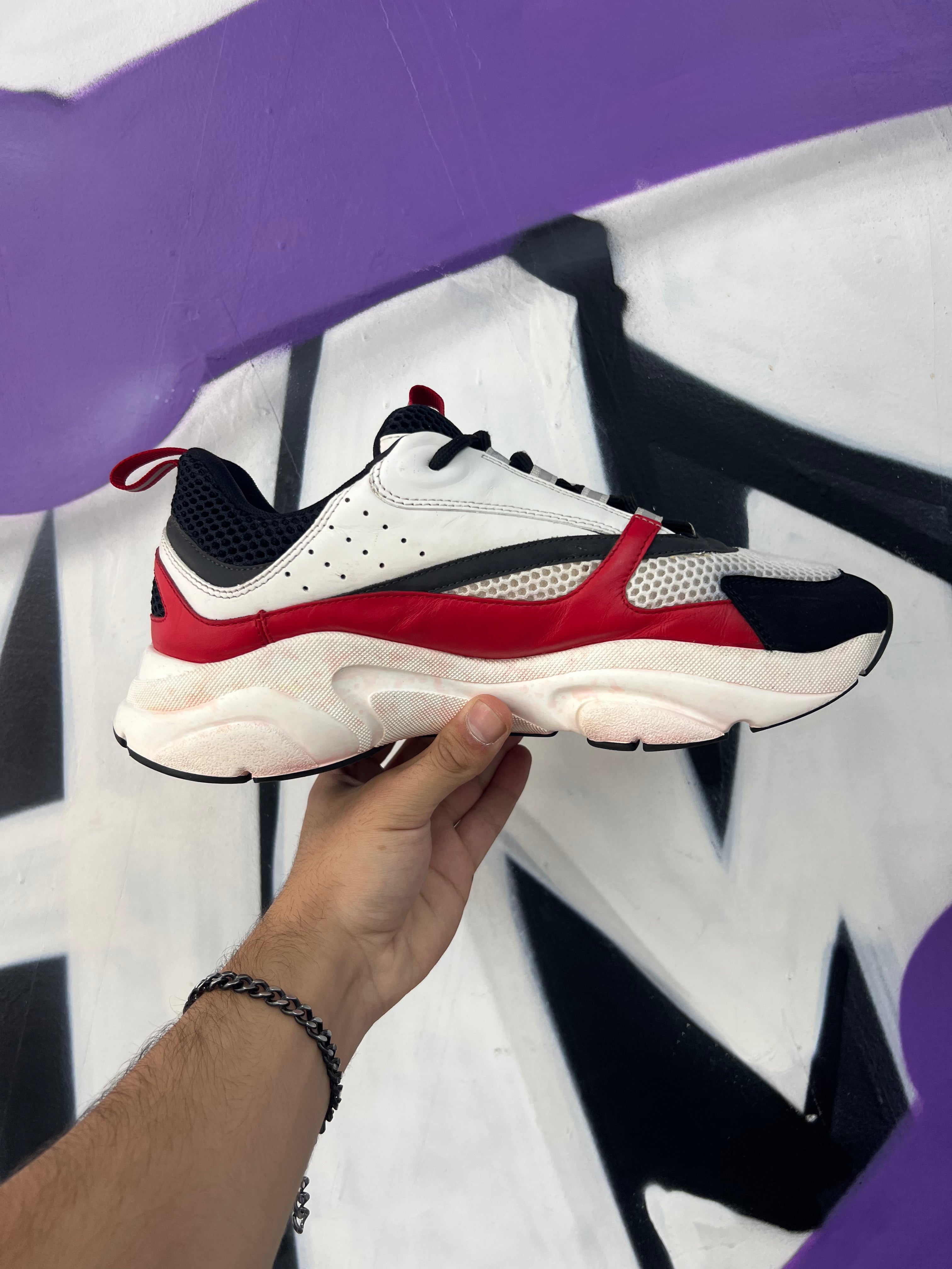 Dior Red White B22 Sneakers