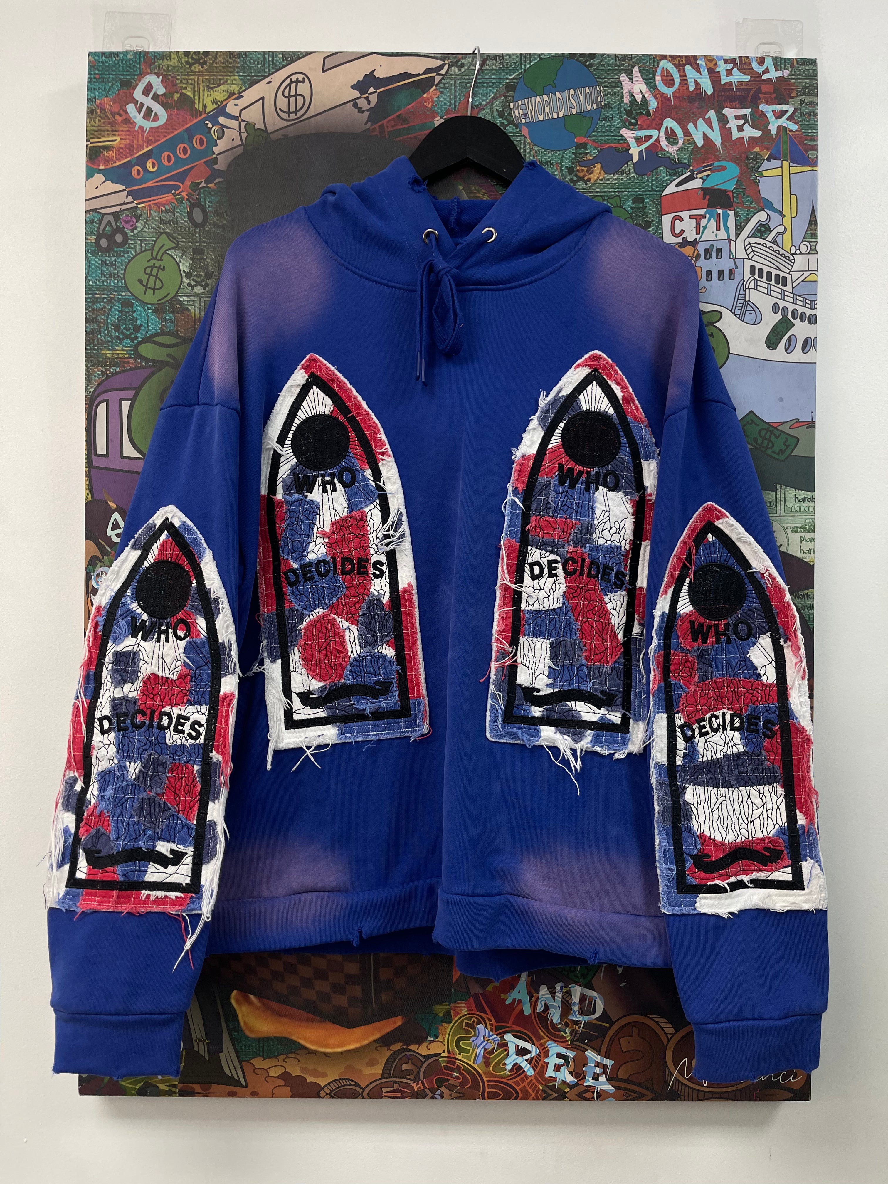 Who Decides War Glory Fabricated Hoodie