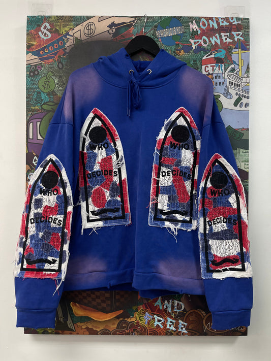 Who Decides War Glory Fabricated Hoodie