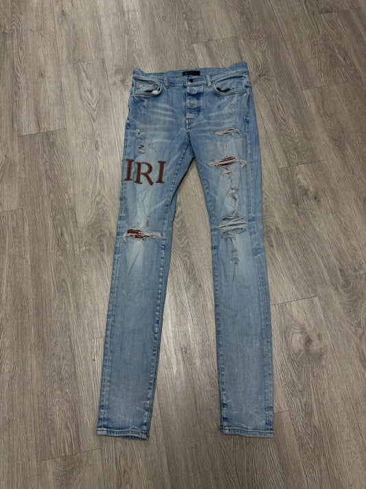 Amiri Clay Side Logo Jeans