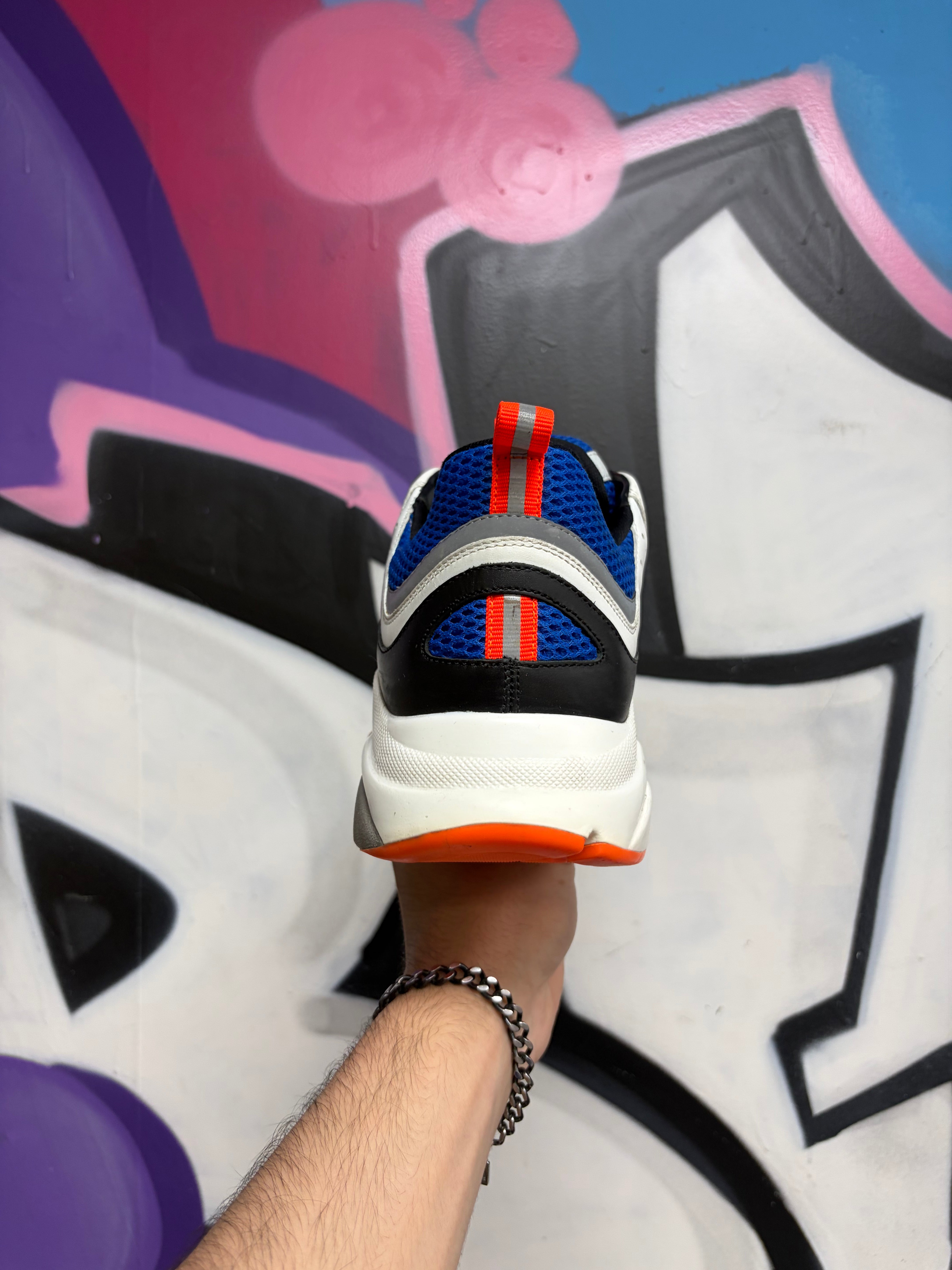 Dior Blue Orange B22 Homme Sneakers