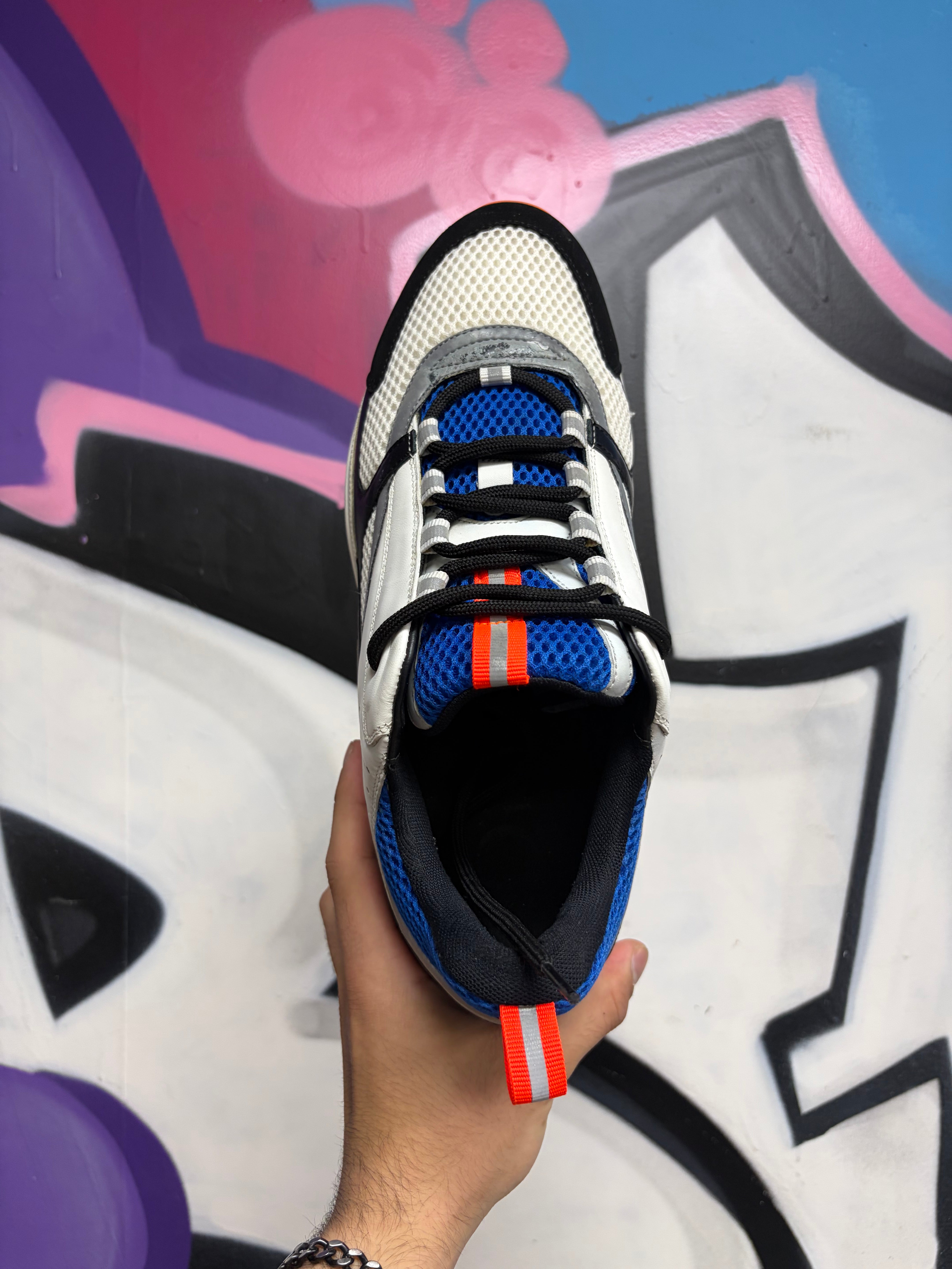 Dior Blue Orange B22 Homme Sneakers