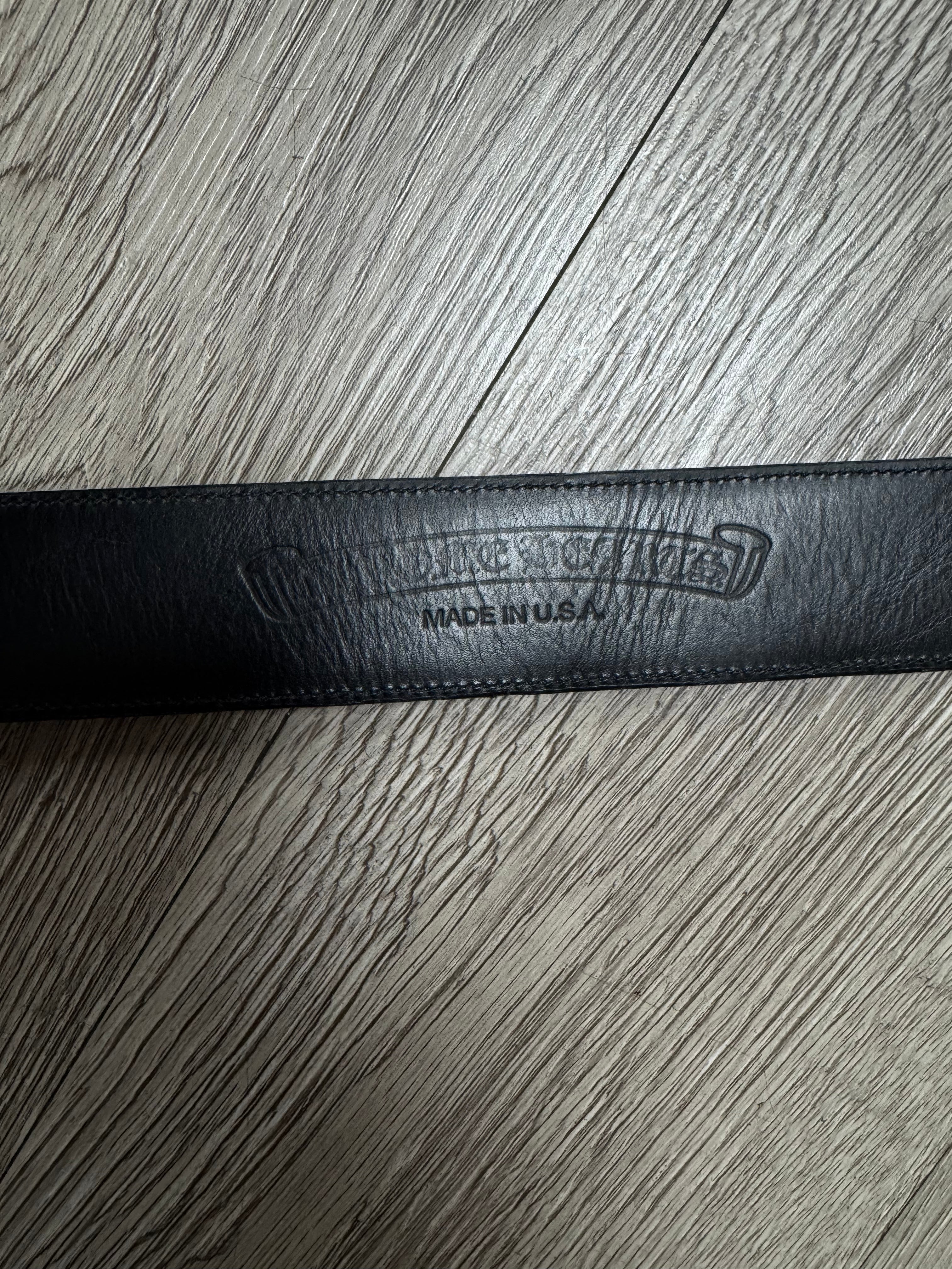 Chrome  Hearts Black Belt Strap Accessories