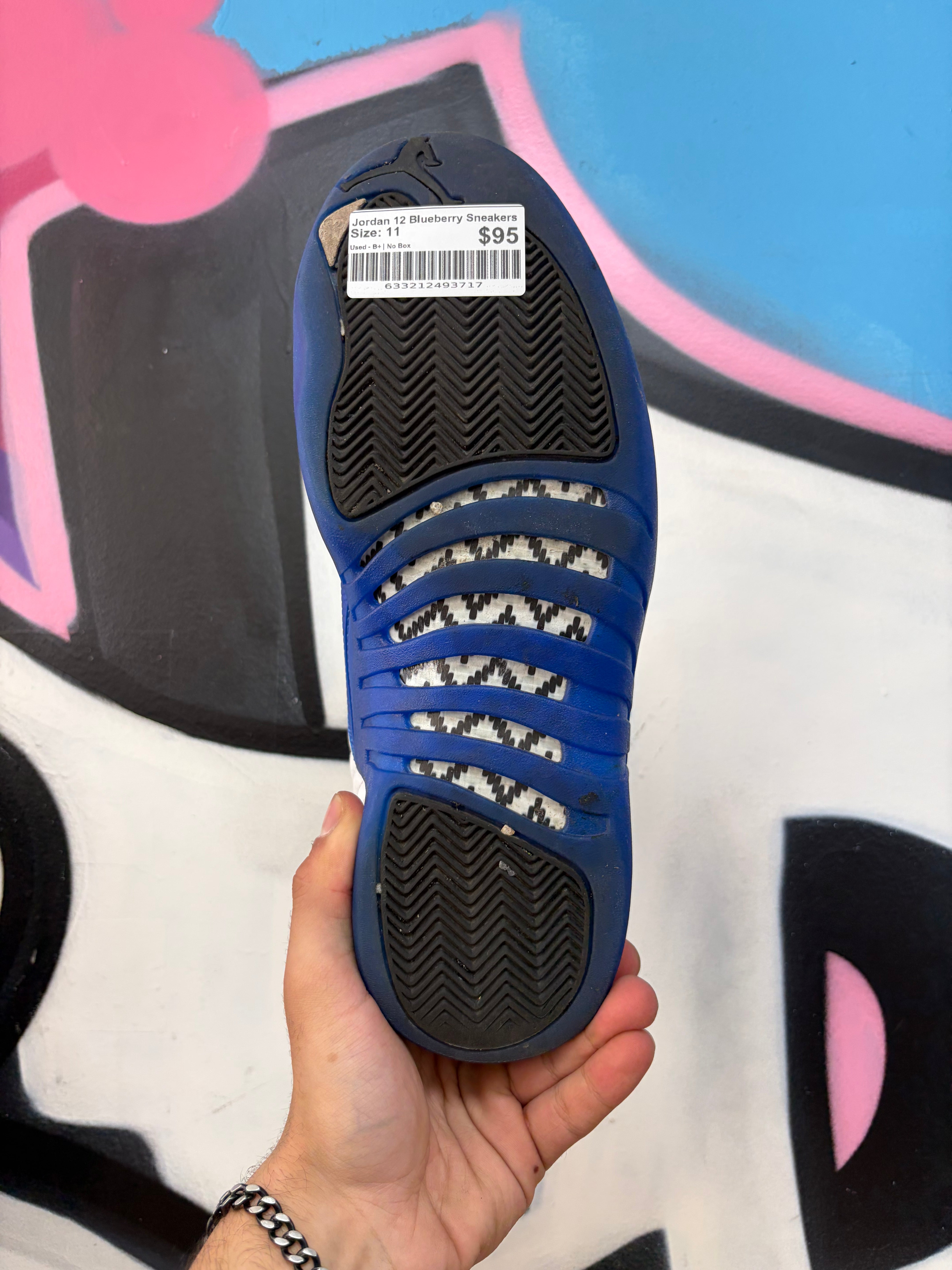 Jordan 12 Blueberry Sneakers