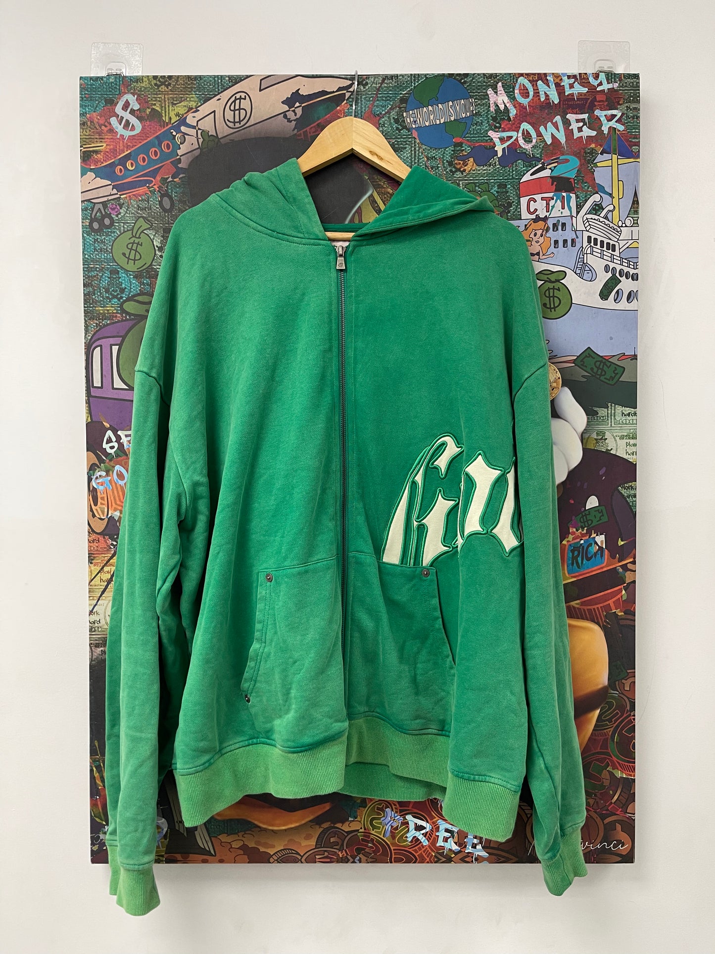 Godspeed OG Zip Up Green New XXL With Tags