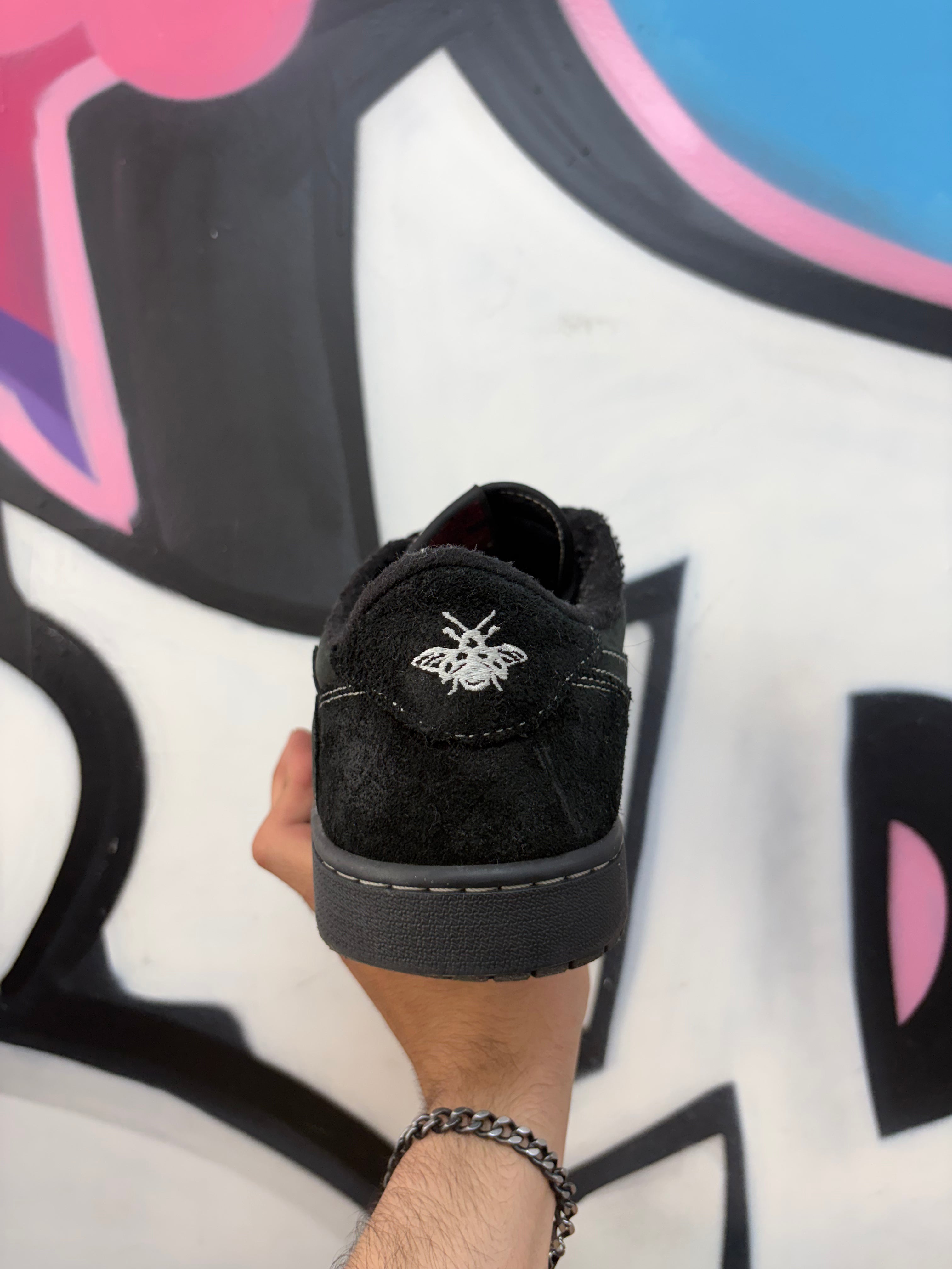 Jordan 1 Low Travis Scott Phantom Sneakers