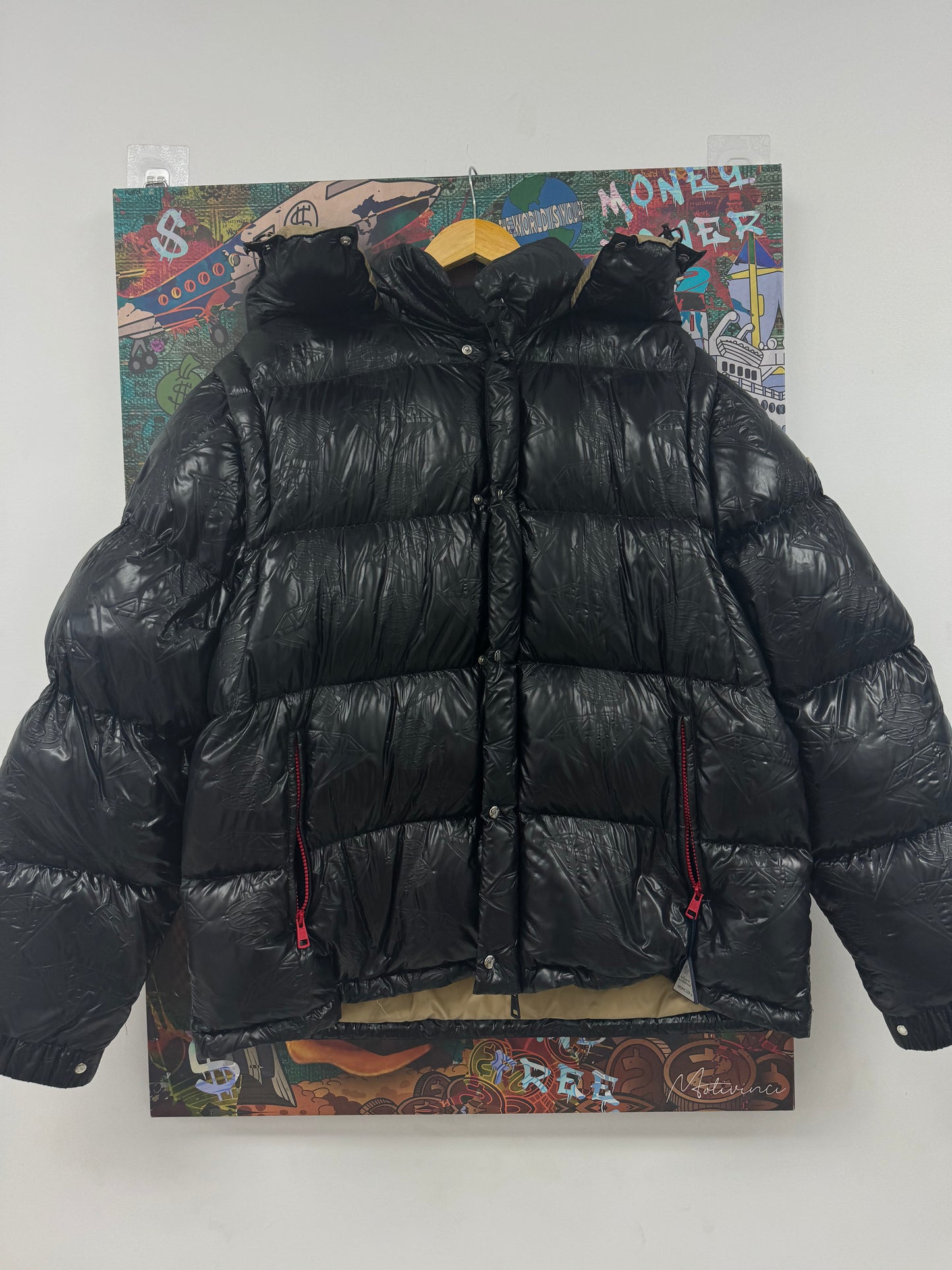 Moncler Billionaire's Boys Club Jacket Black Used 5(XL) N/A