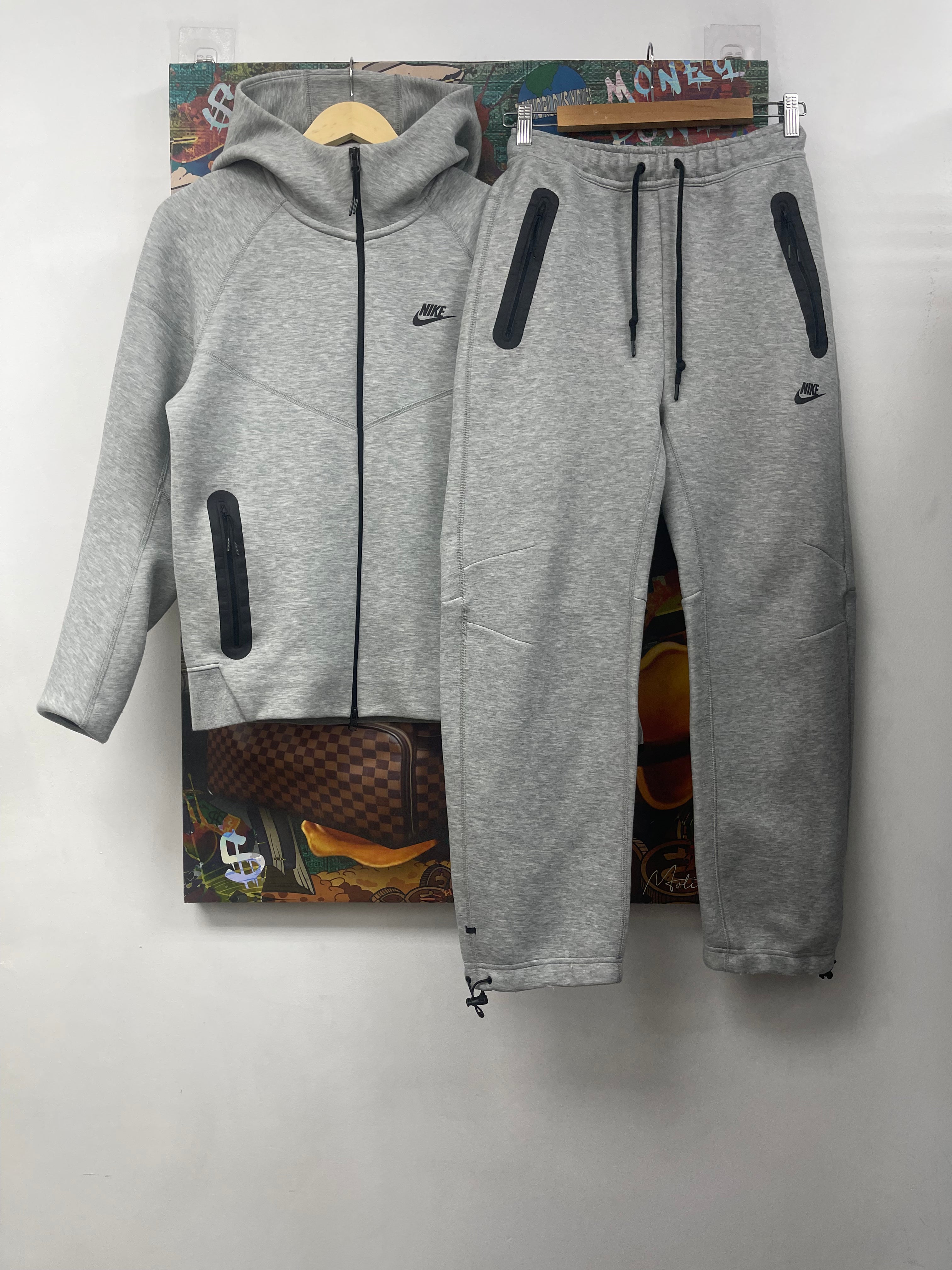 Nike Grey Tech Sweatsuit