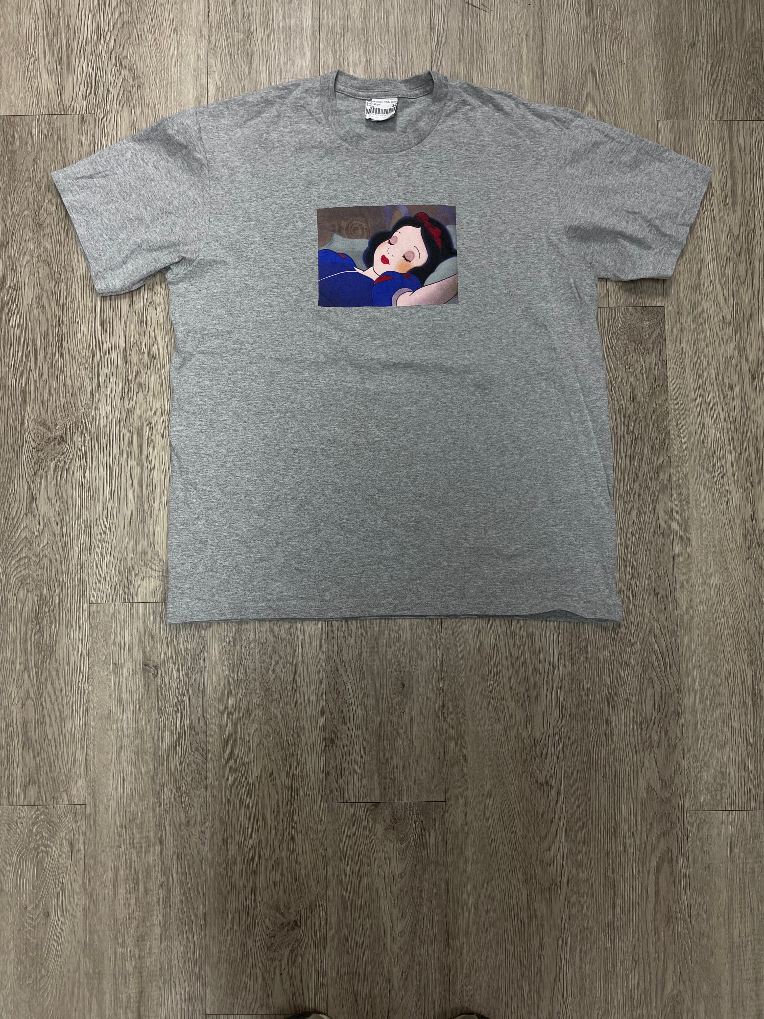Supreme Snow White Grey Tee