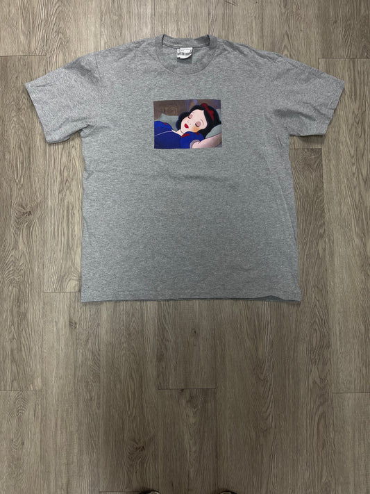 Supreme Snow White Grey Tee