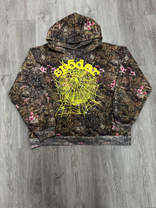 Sp5der Realtree Camo Yellow Hoodie Hoodie