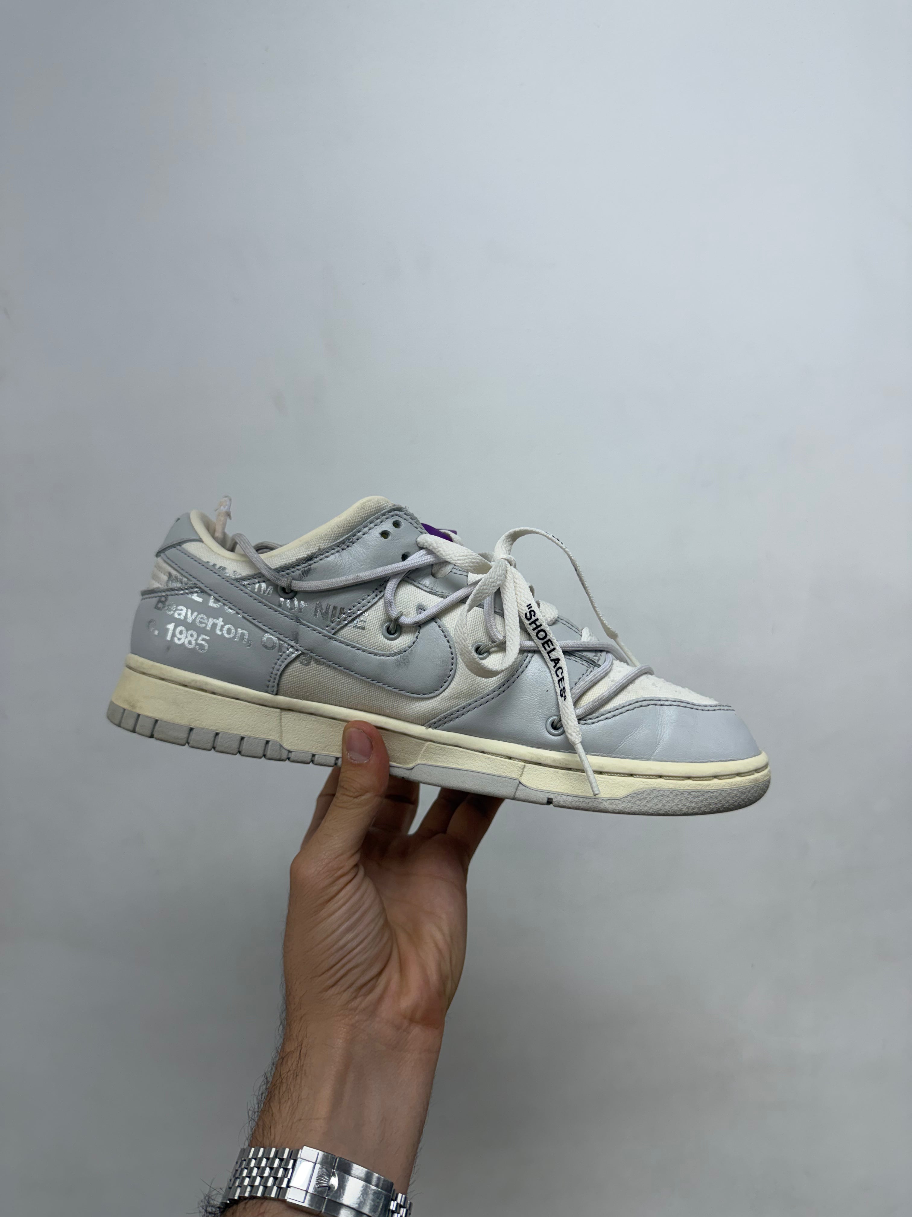 Nike Off White Dunk Lot 03 Sneakers