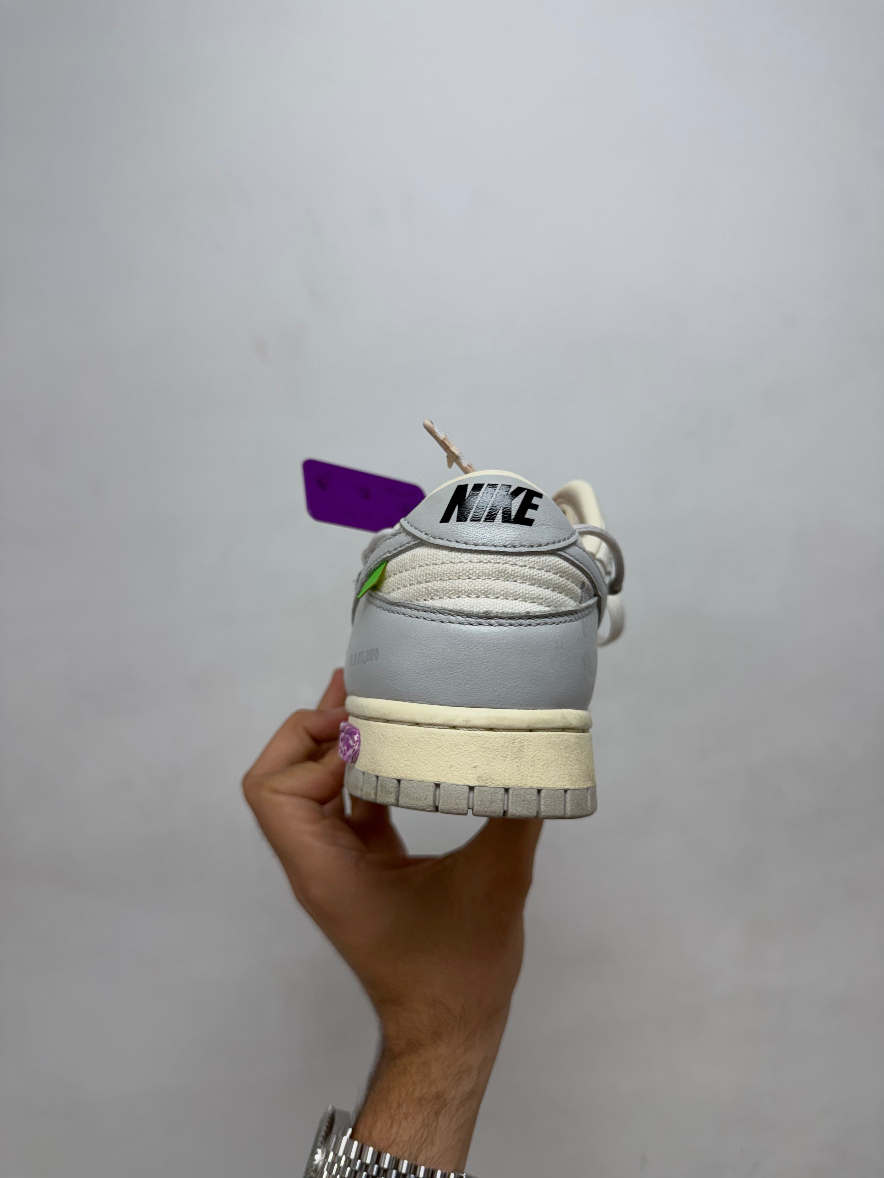 Nike Off White Dunk Lot 03 Sneakers
