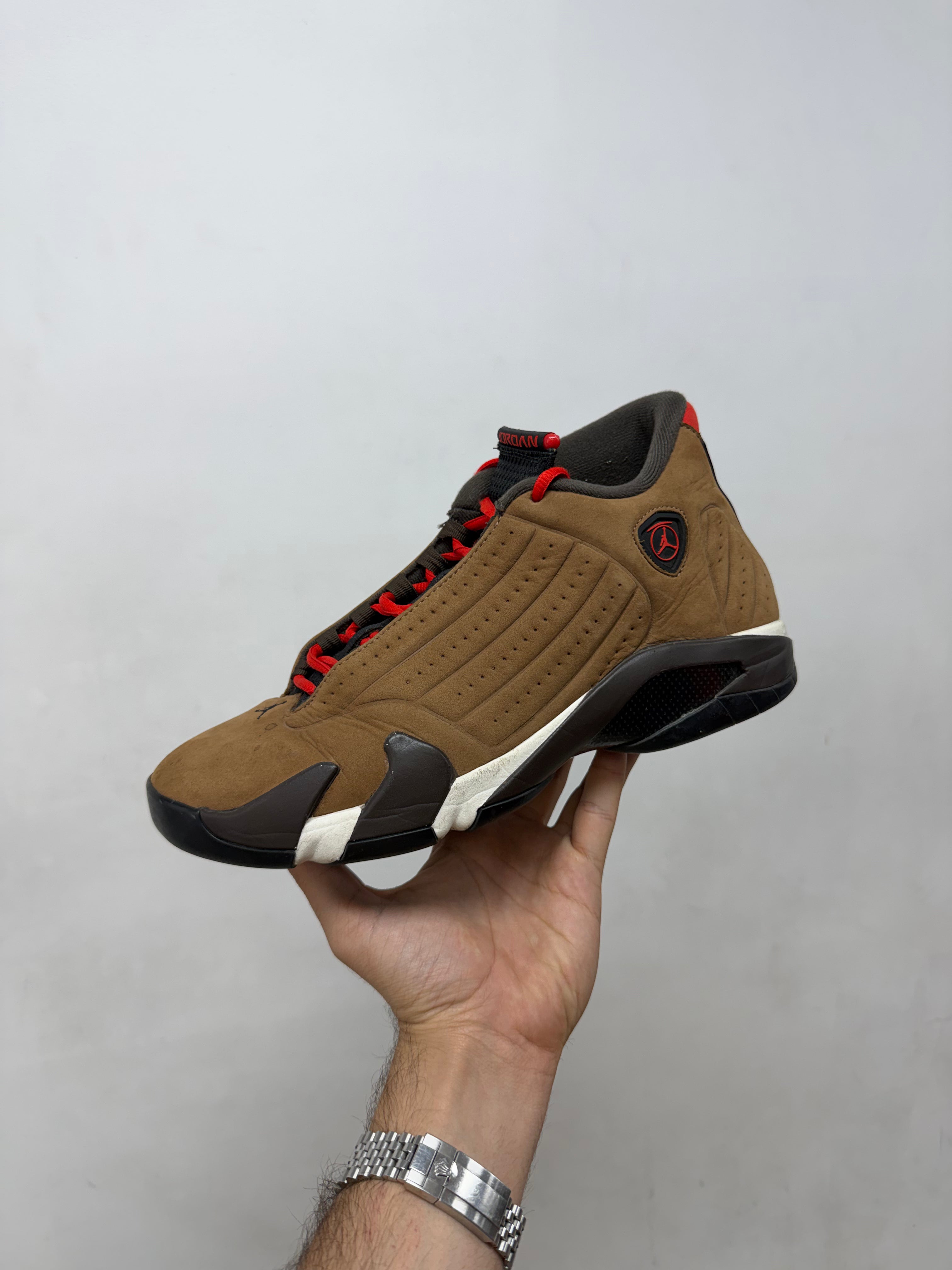 Jordan 14 Archeo Brown Sneakers