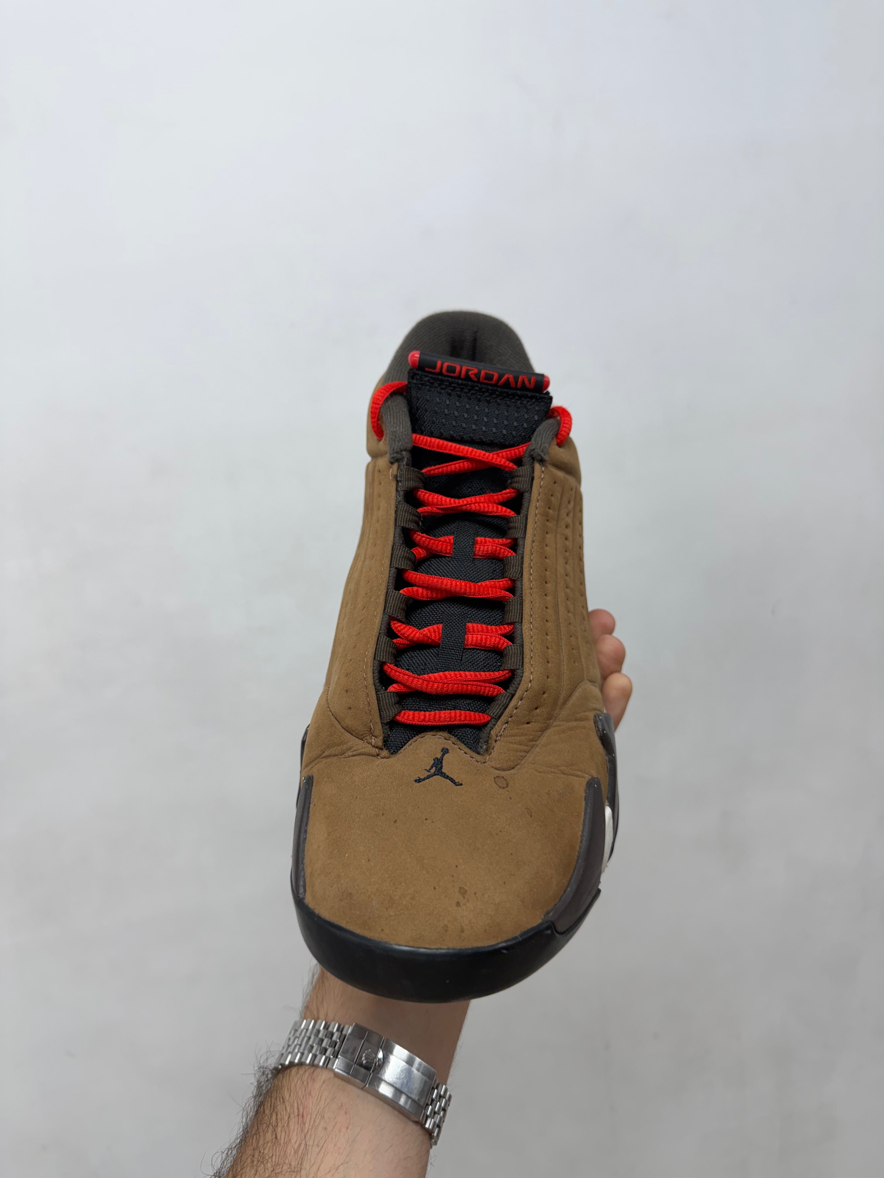 Jordan 14 Archeo Brown Sneakers