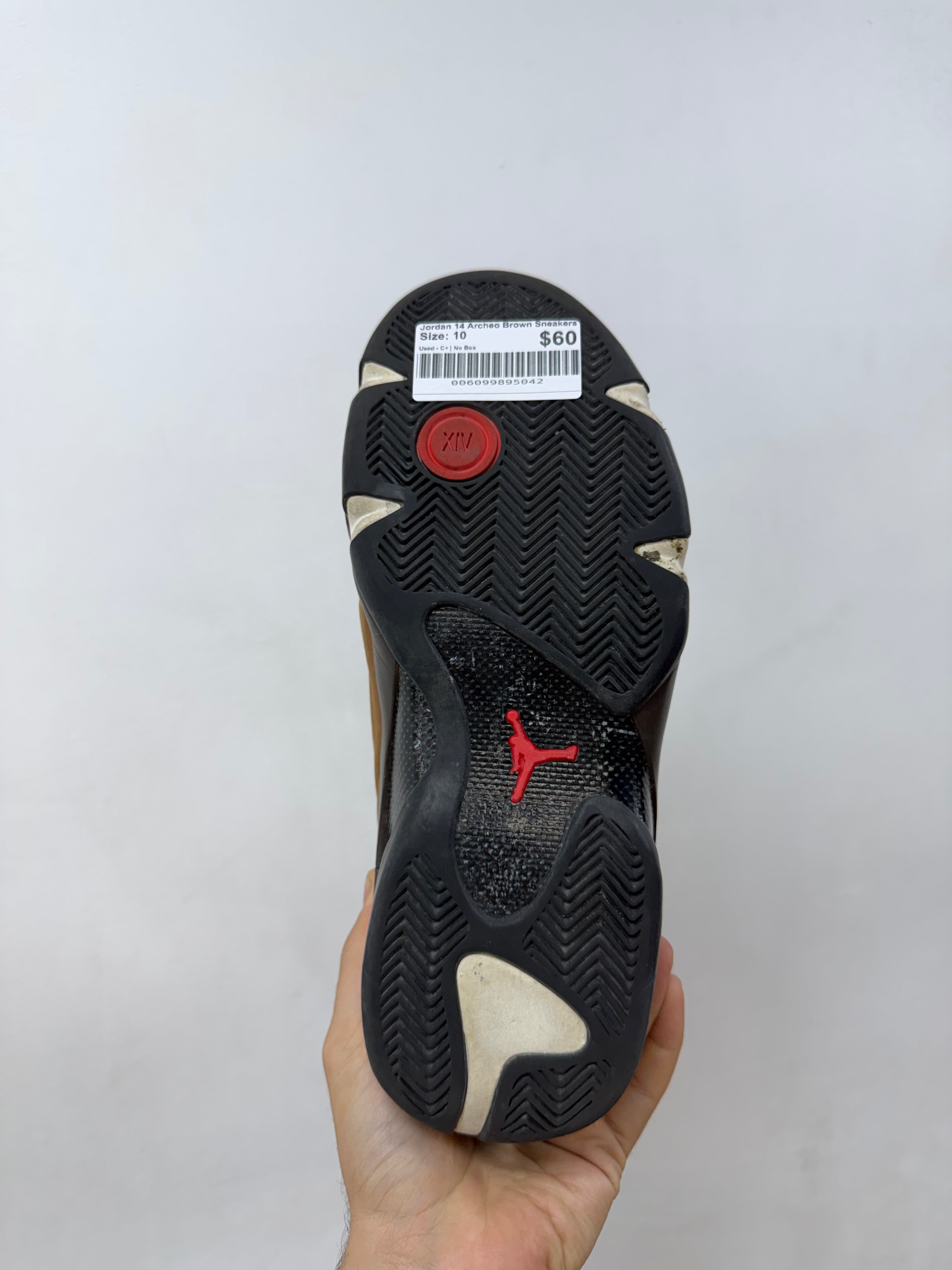 Jordan 14 Archeo Brown Sneakers