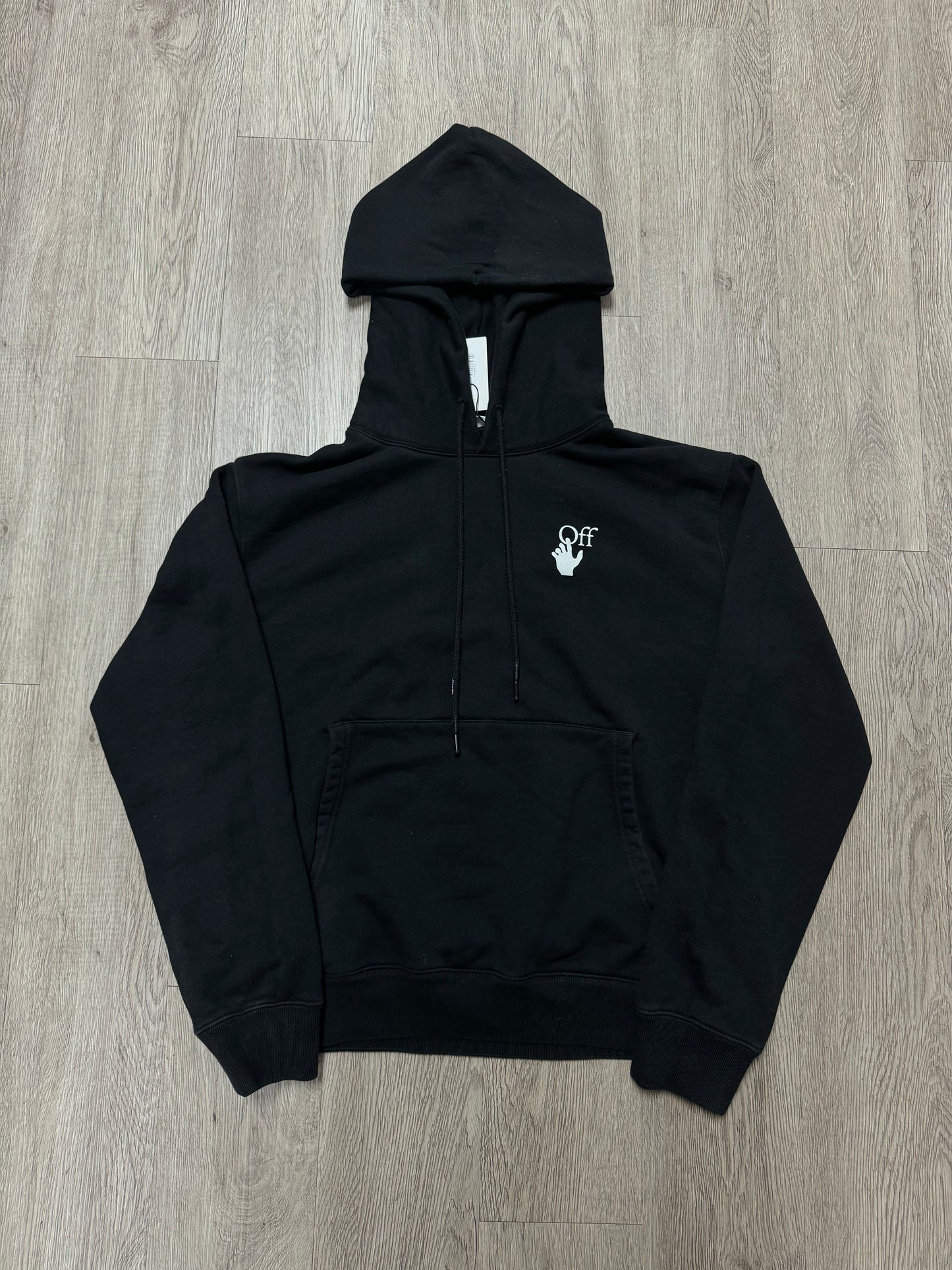 Off White Hoodie Black Blue Orange Used
