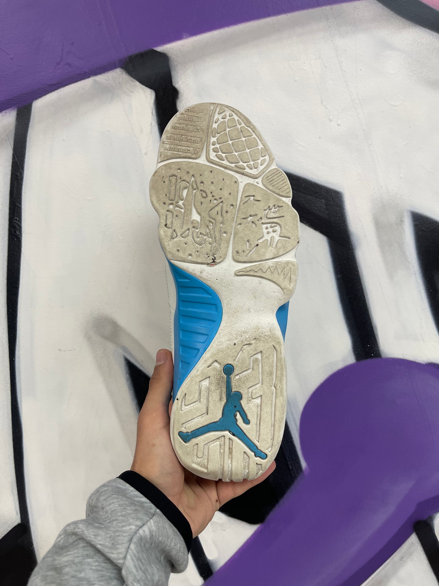 Nike Jordan 9 Powder Bue Sneaker