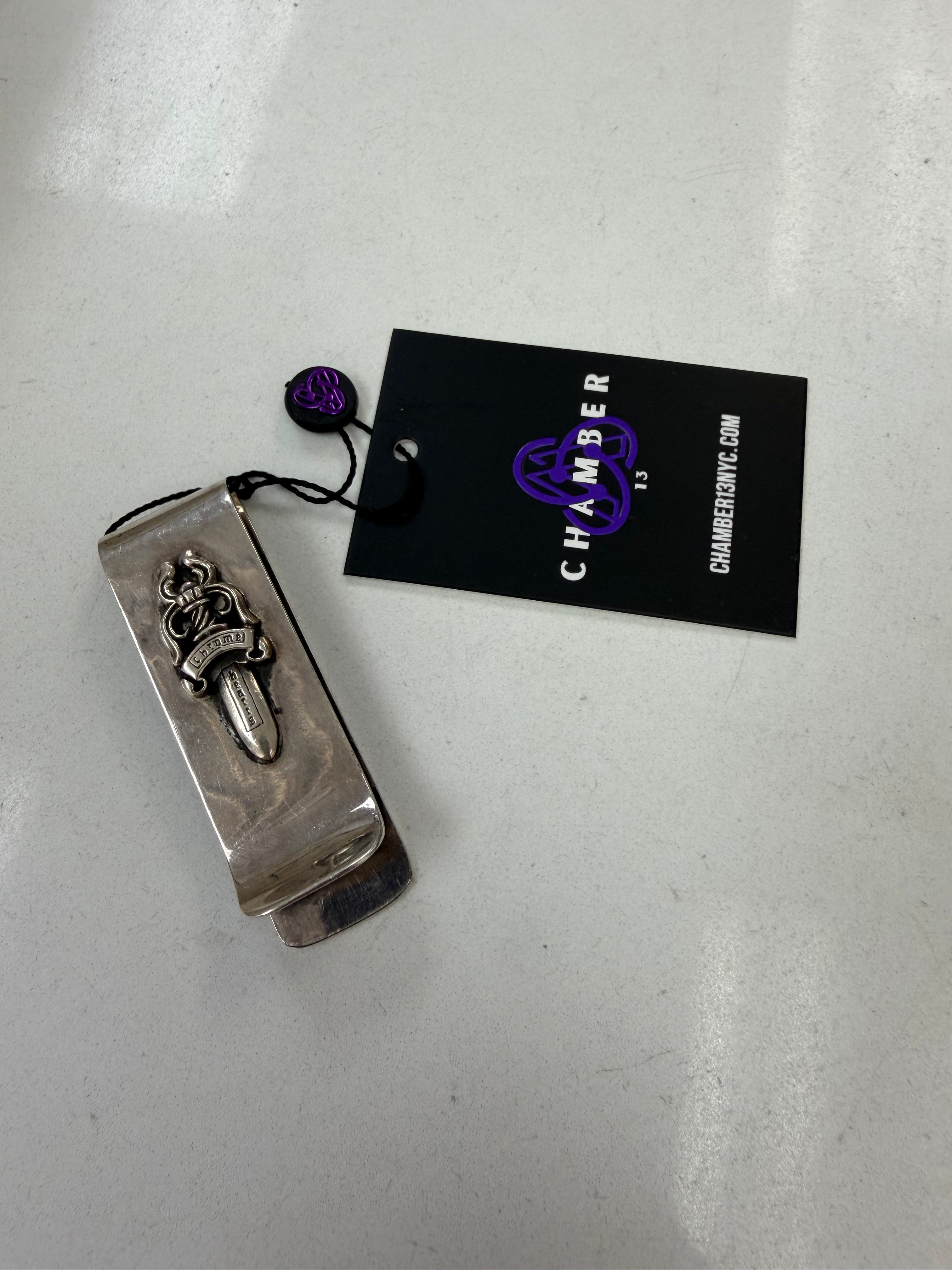 Chrome Hearts Silver Money Clip Accessories