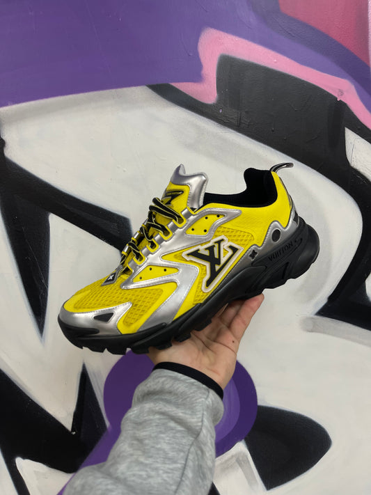 LV Yellow Silver Tactical Sneakers