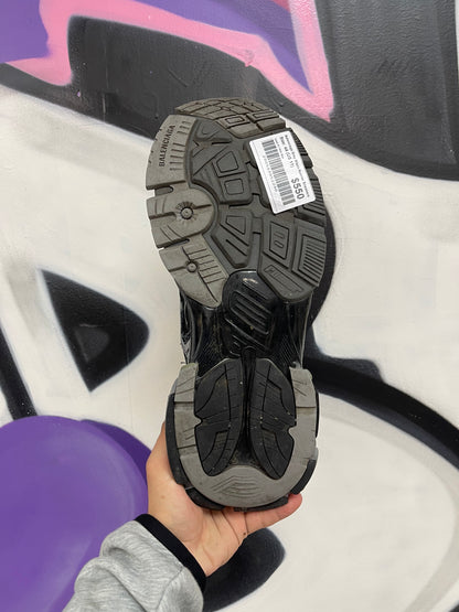 Balenciaga Grey Black Runner Sneakers