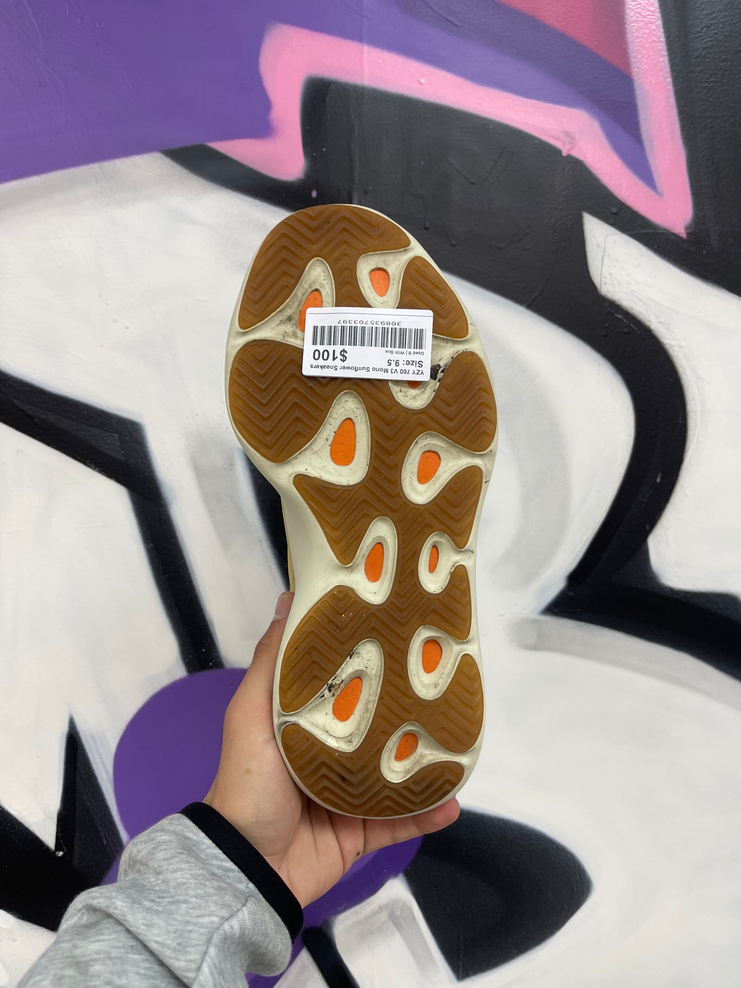 YZY 700 V3 Mono Sunflower Sneakers