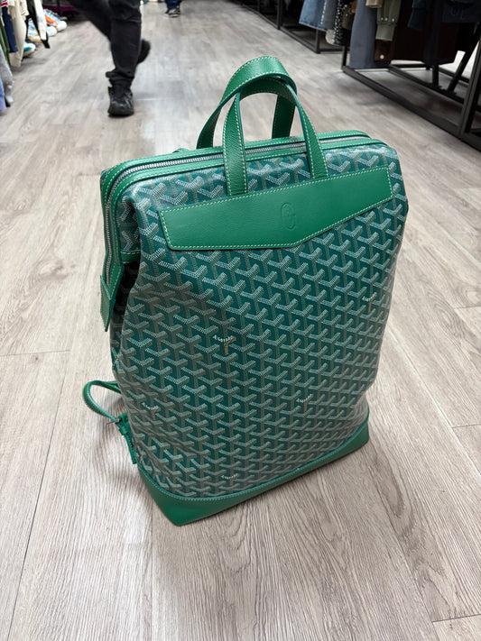 Goyard Green Cisalpin Backpack Bag