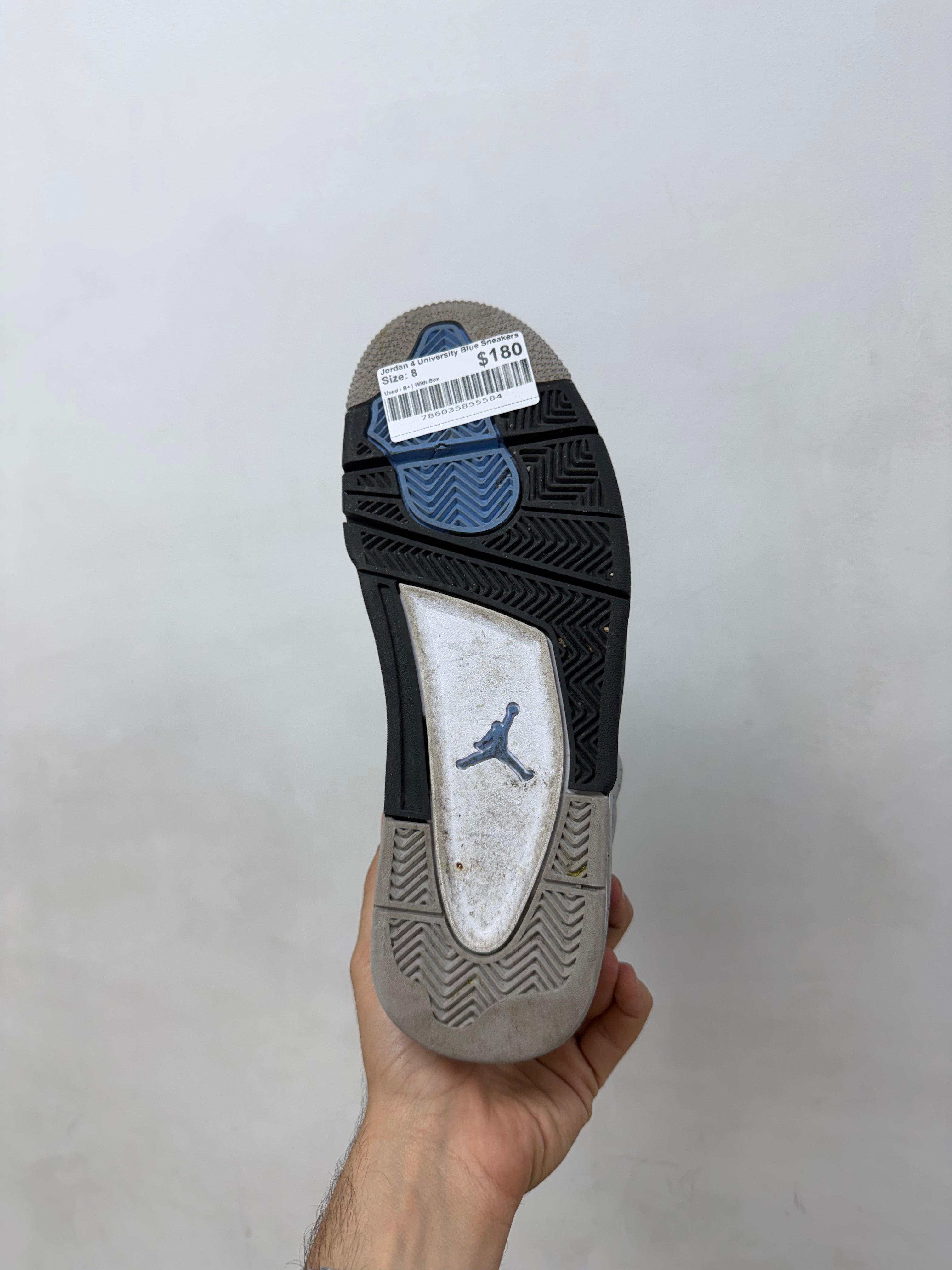 Jordan 4 University Blue Sneakers