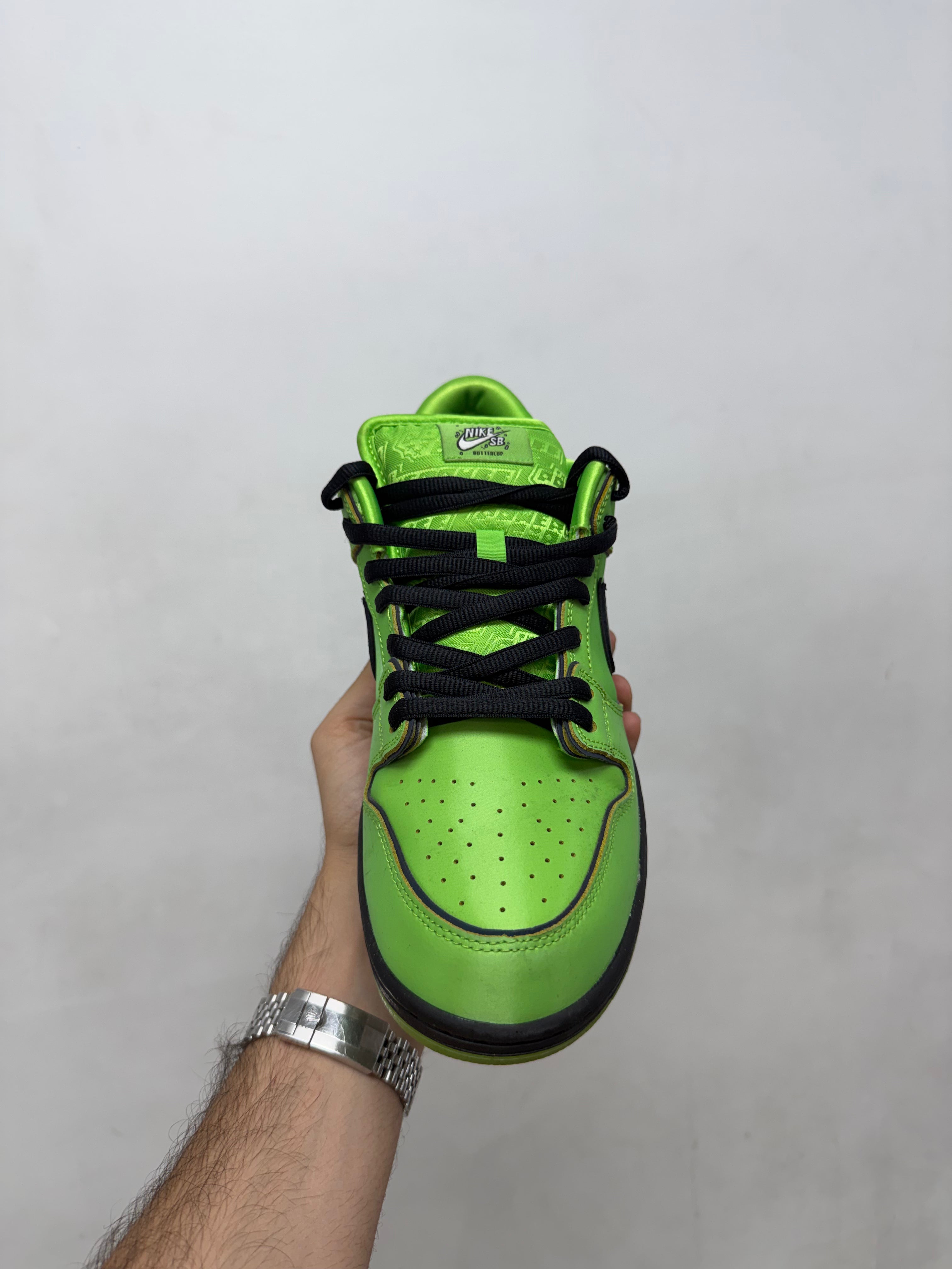 Nike SB Dunk Low Powerpuff Buttercup Sneakers