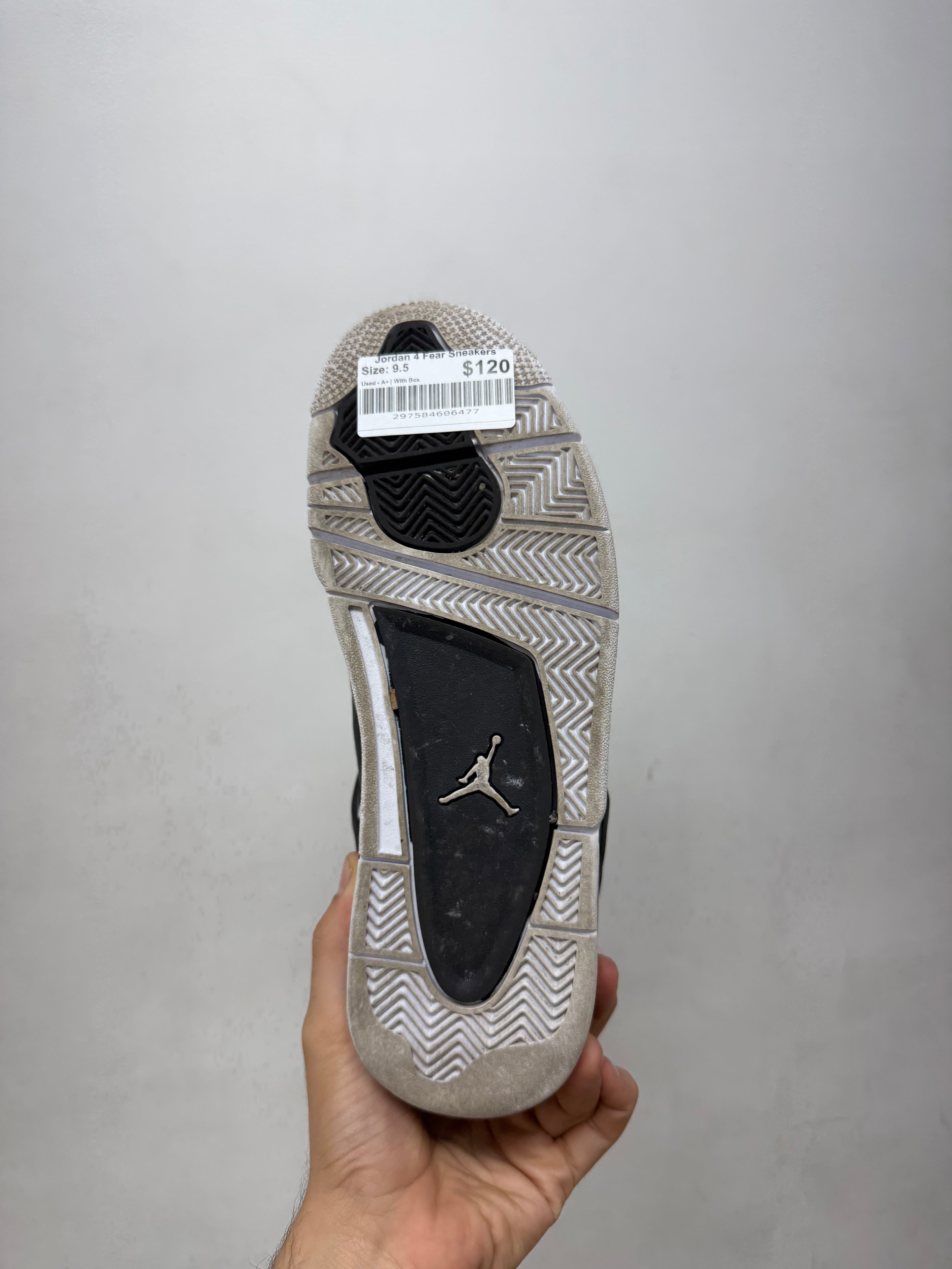 Jordan 4 Fear Sneakers