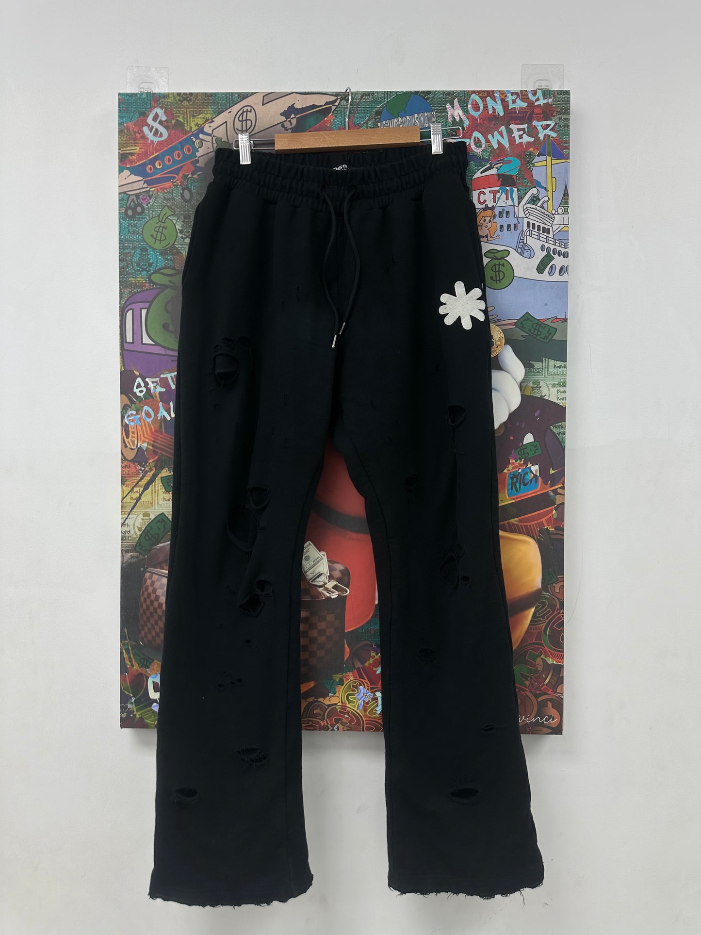 LostSHDWS Double Layer Sweats Used Large