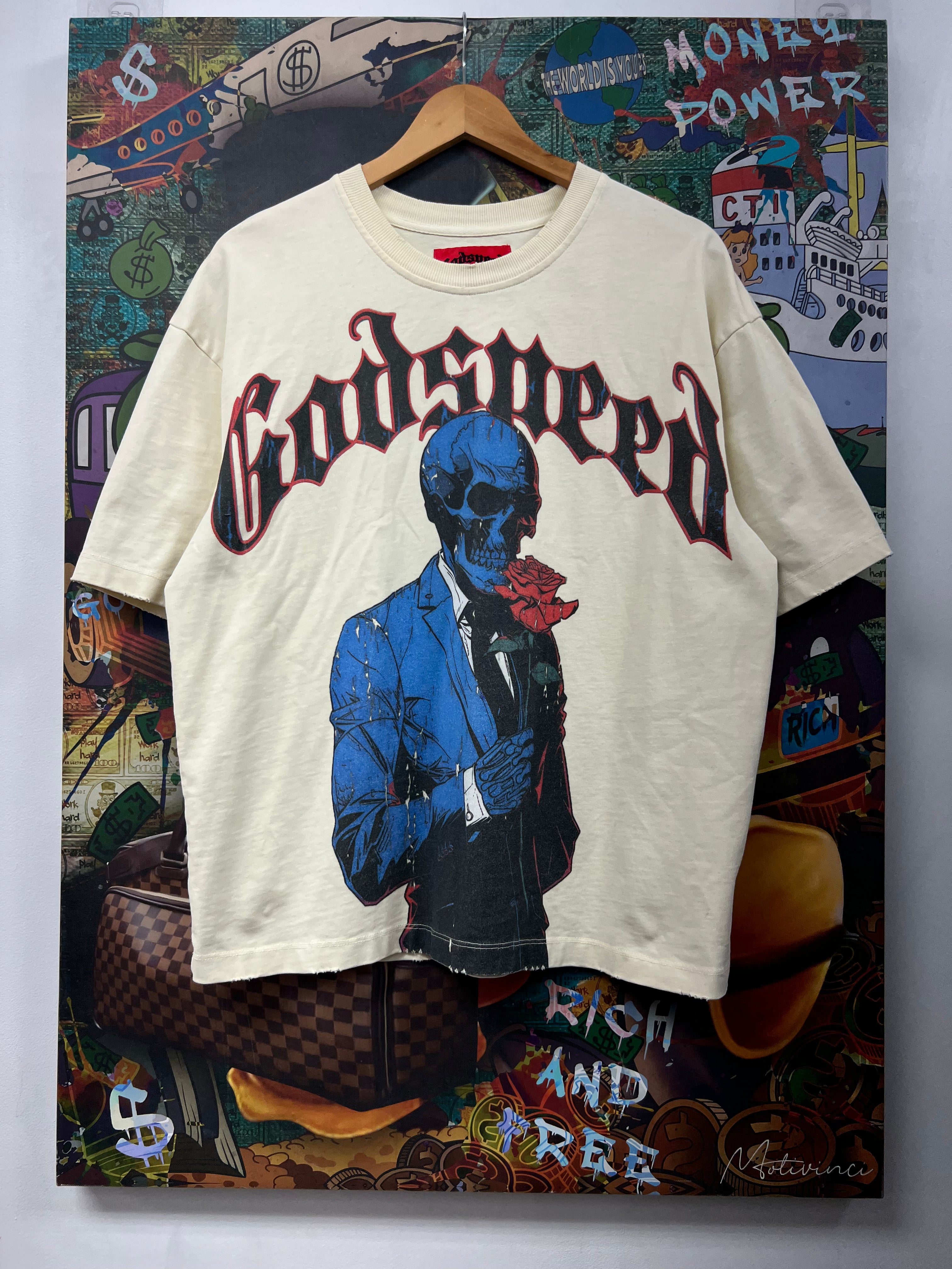 Godspeed Cream Rose Tee