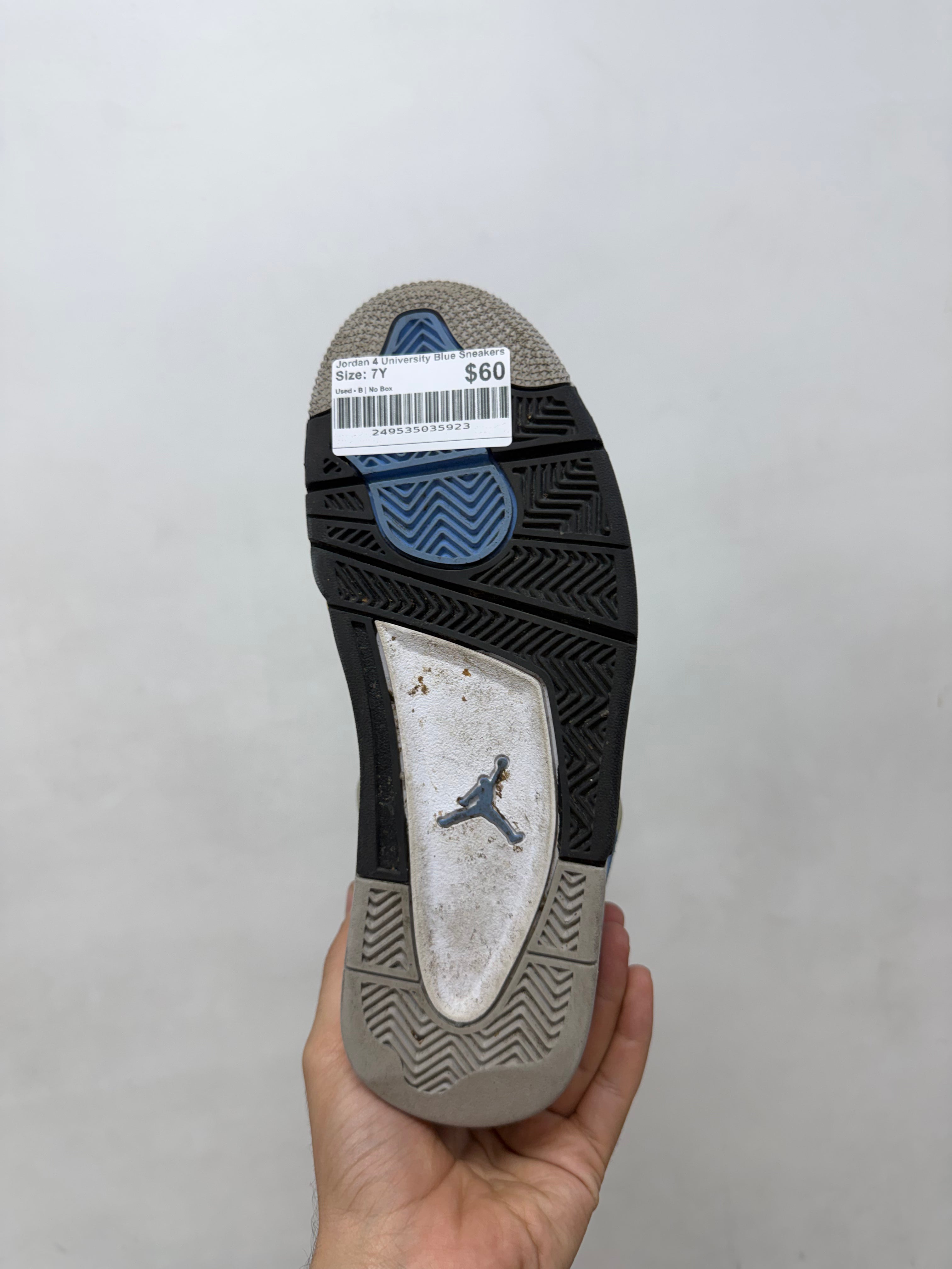 Jordan 4 University Blue Sneakers