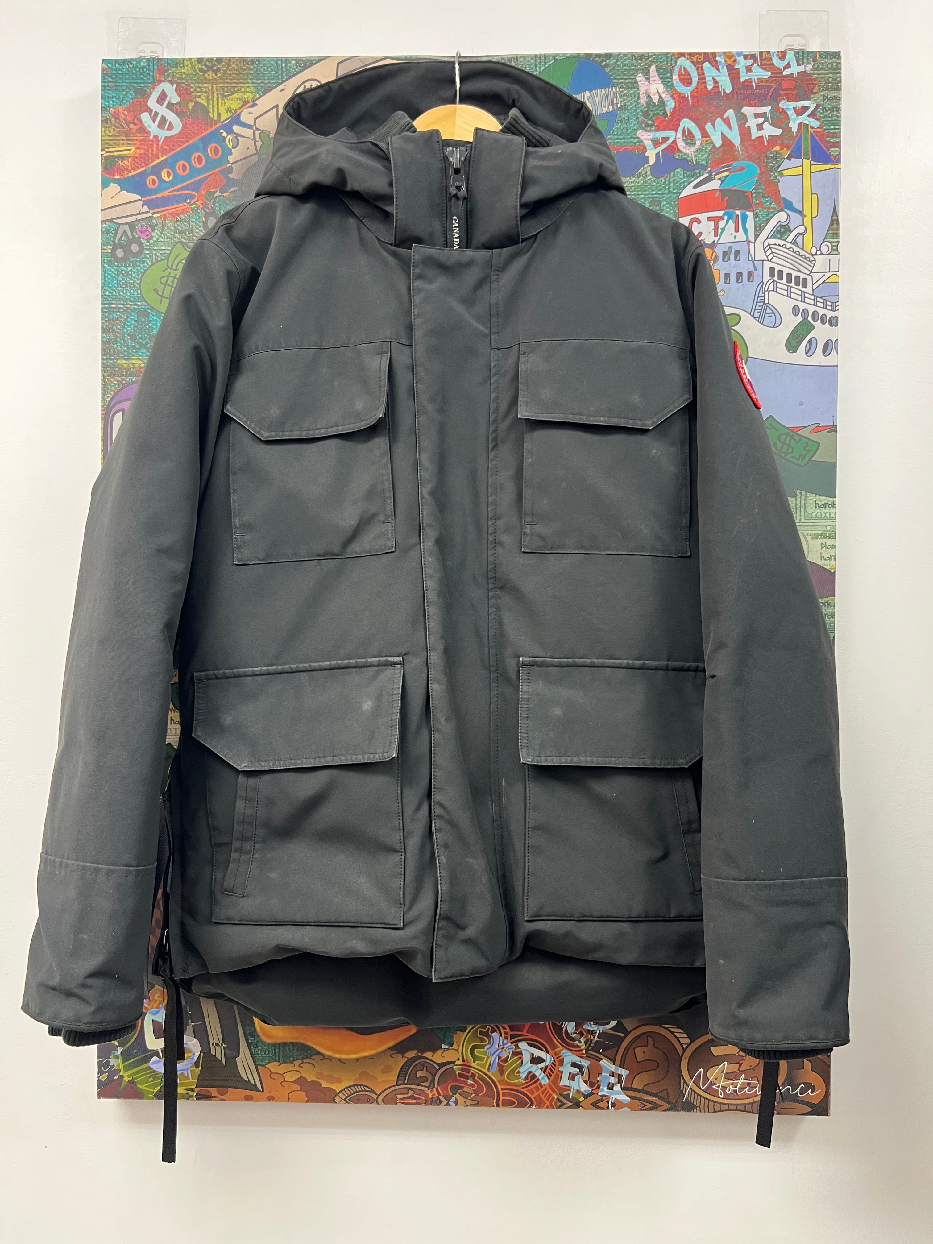 Canada Goose Black Mcmilan Jacket